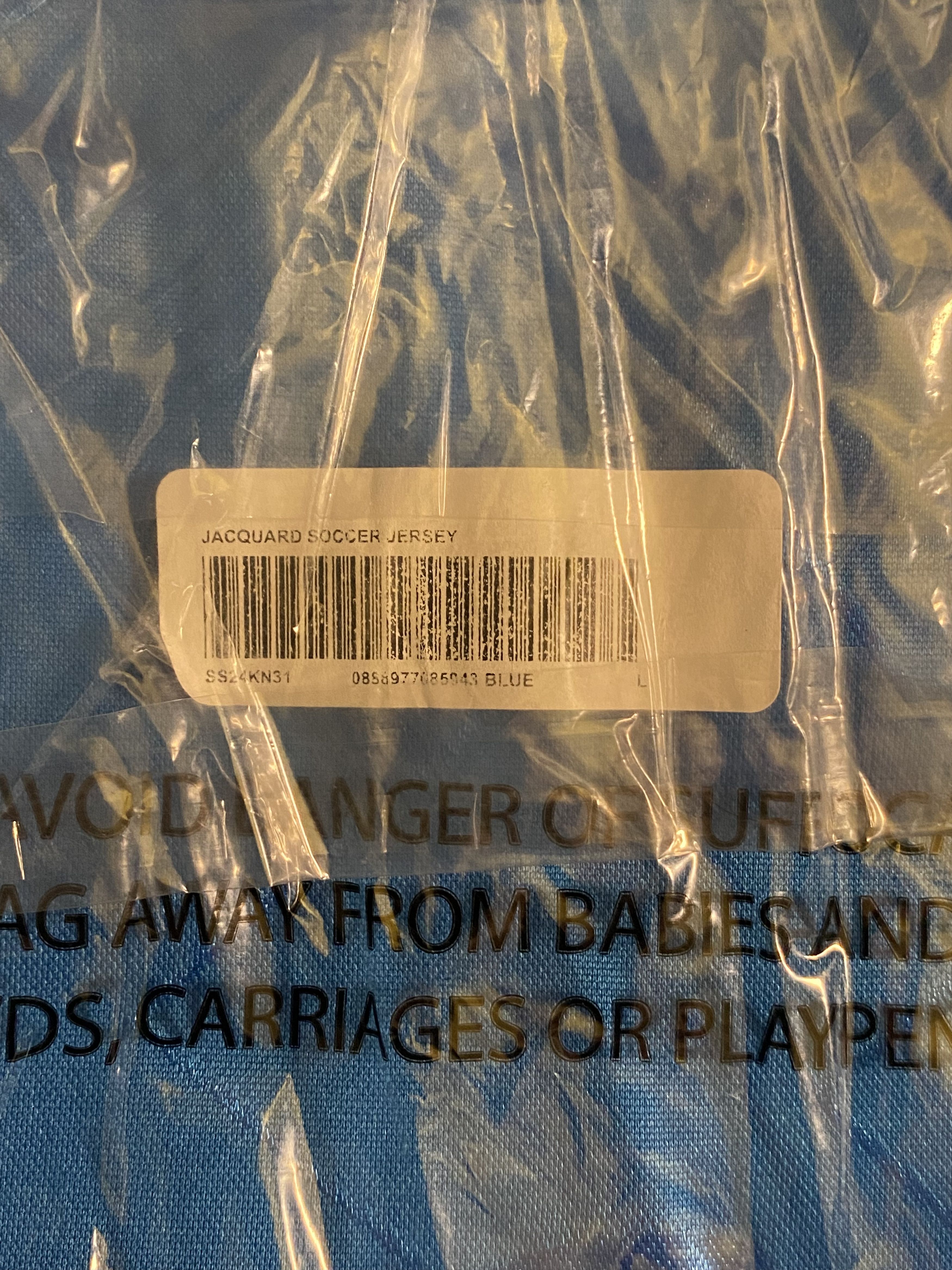 Supreme Supreme Jacquard Soccer Jersey Size US L / EU 52-54 / 3 - 4 Thumbnail