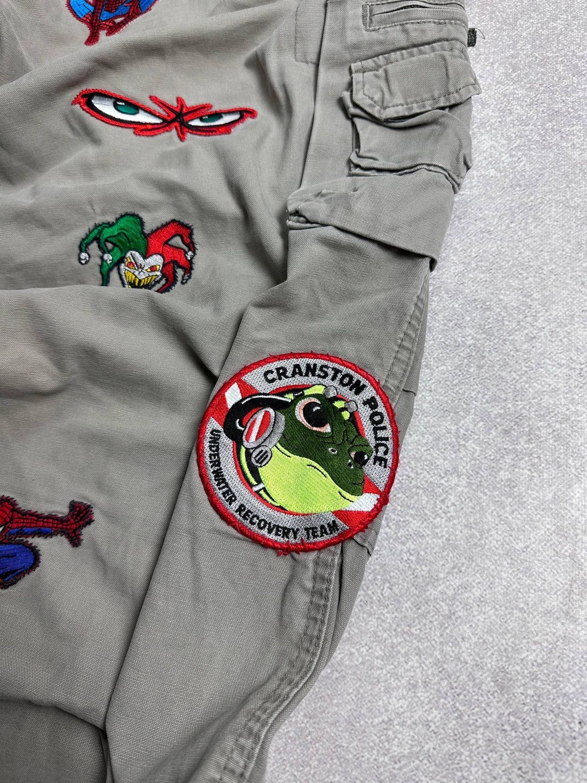 Vintage Vintage Molecule Baggy Patchwork Cargo Pants 35 Size US 35 - 13 Thumbnail