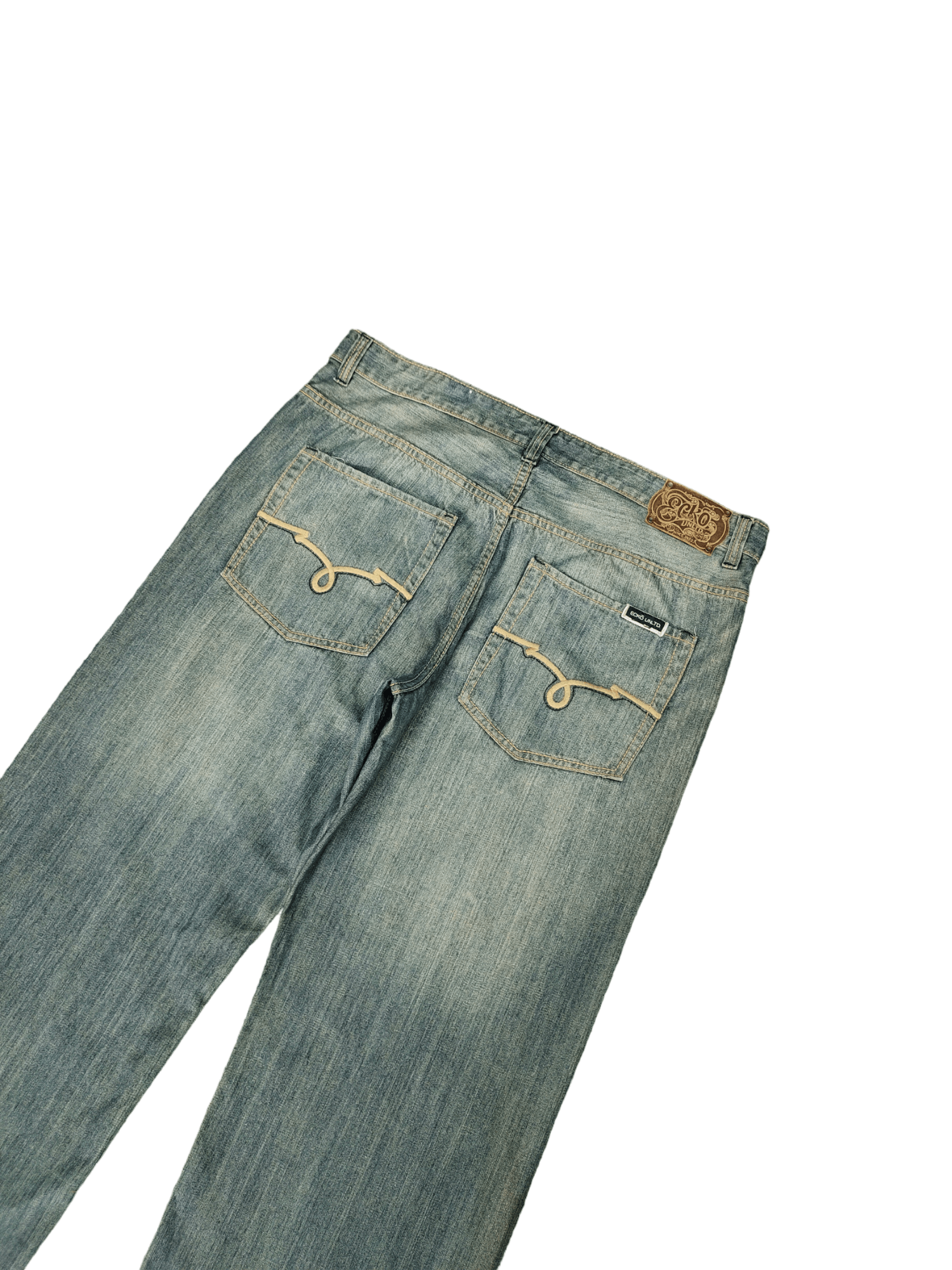 Ecko Unltd. Jnco Style Baggy Jeans Ecko Unltd Denim Wide Loose Y2k Size US 40 / EU 56 - 6 Thumbnail