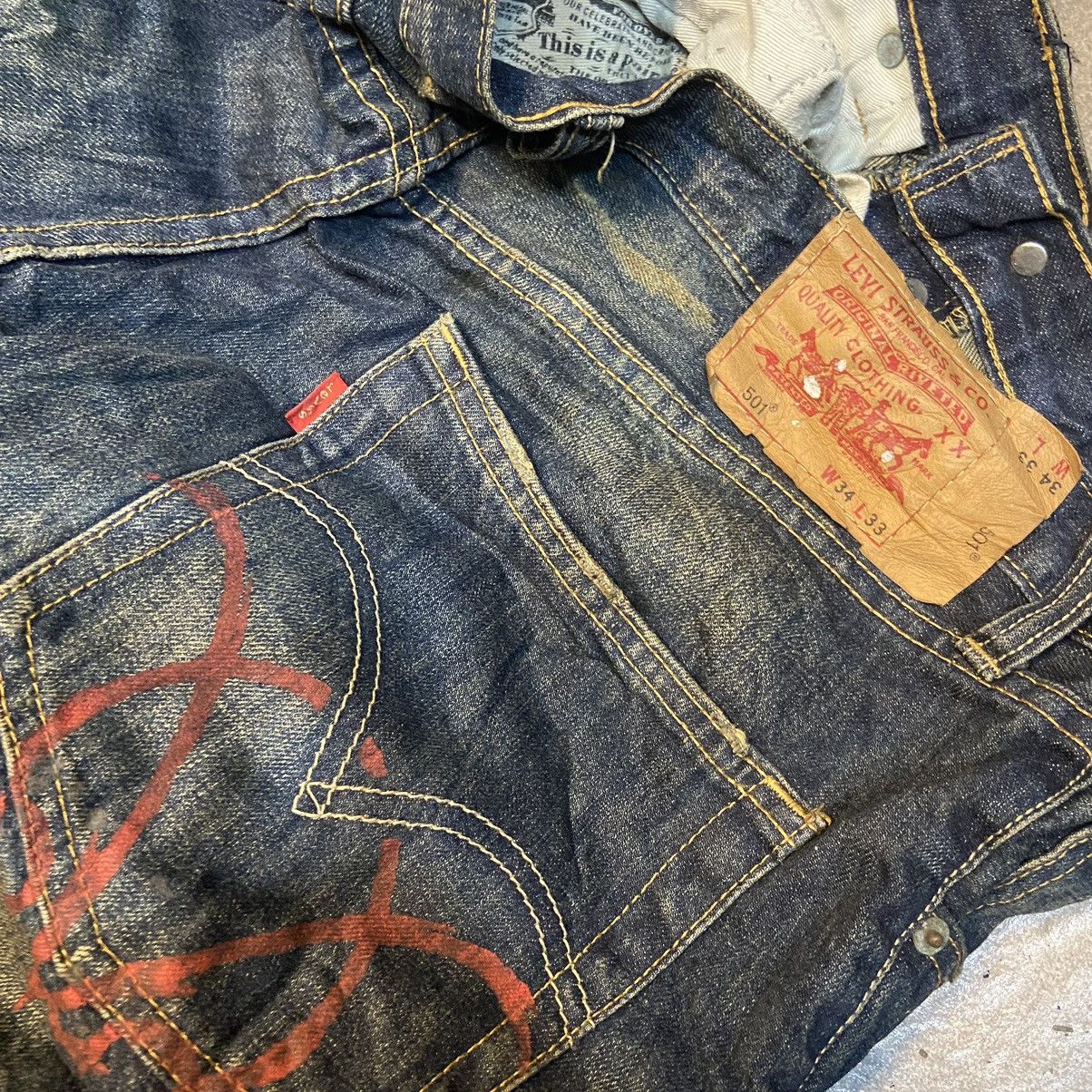 CLOT × Levi's Levi’s 501 x Clot x Devilock Size US 34 / EU 50 - 8 Thumbnail