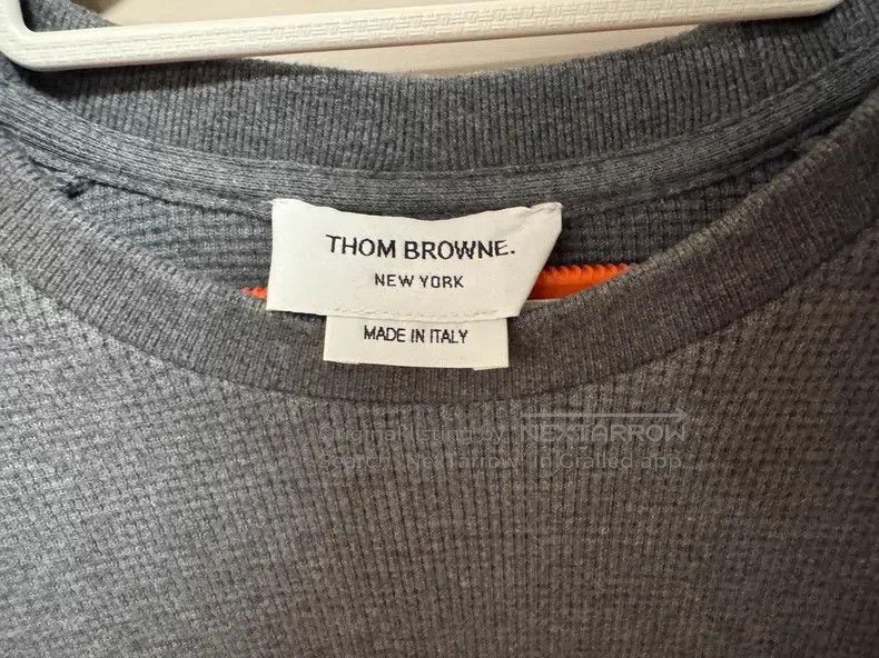 Thom Browne Thom Browne Waffle sweatshirt Size US M / EU 48-50 / 2 - 3 Thumbnail