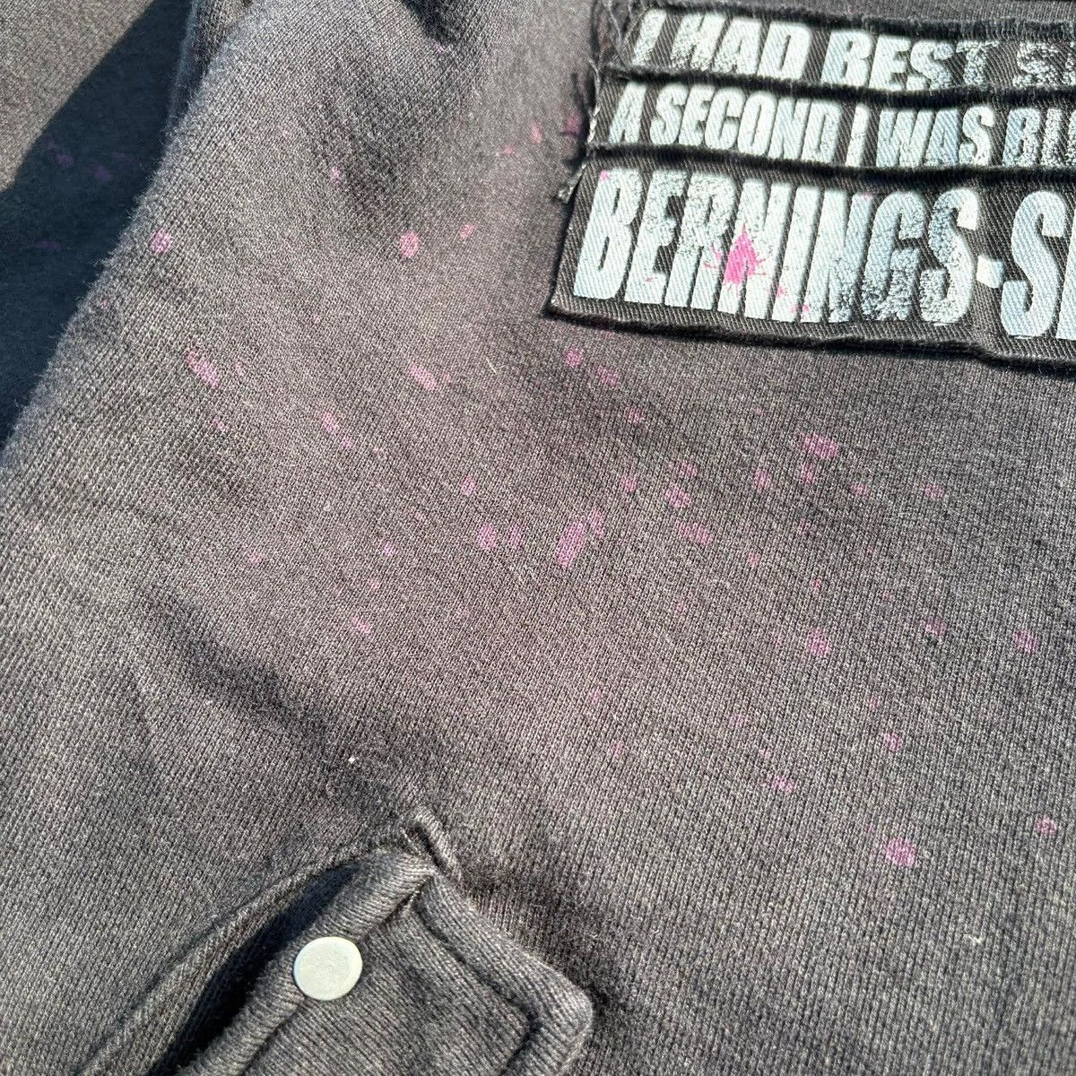 BERNINGS SHO Bernings-Sho Zip Hoodie Jacket Archive Punk (Japan) Size US L / EU 52-54 / 3 - 20 Thumbnail