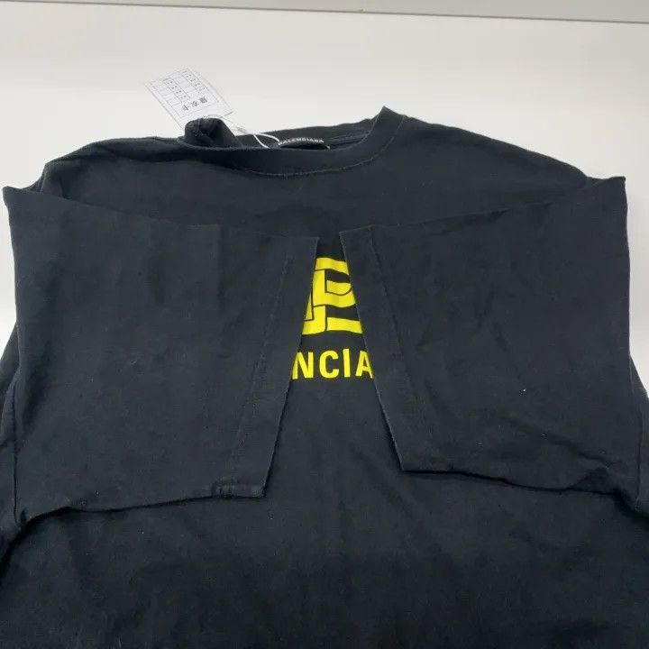 Balenciaga Balenciaga Balenciaga Classic Logo Print Short Sleeve TShi Size US S / EU 44-46 / 1 - 3 Thumbnail