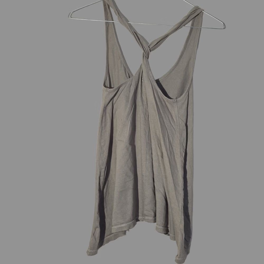 Vintage VINTAGE American Eagle AE Cross-Back Twist Brown XS Tank Women Sleeveless Cami Casual Size XS / US 0-2 / IT 36-38 - 1 Thumbnail