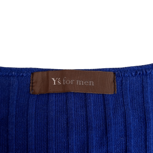 Japanese Brand × Y's for Men × Yohji Yamamoto Y’S FOR MEN by YOHJI YAMAMOTO HALF ZIP KNIT Size US S / EU 44-46 / 1 - 3 Thumbnail