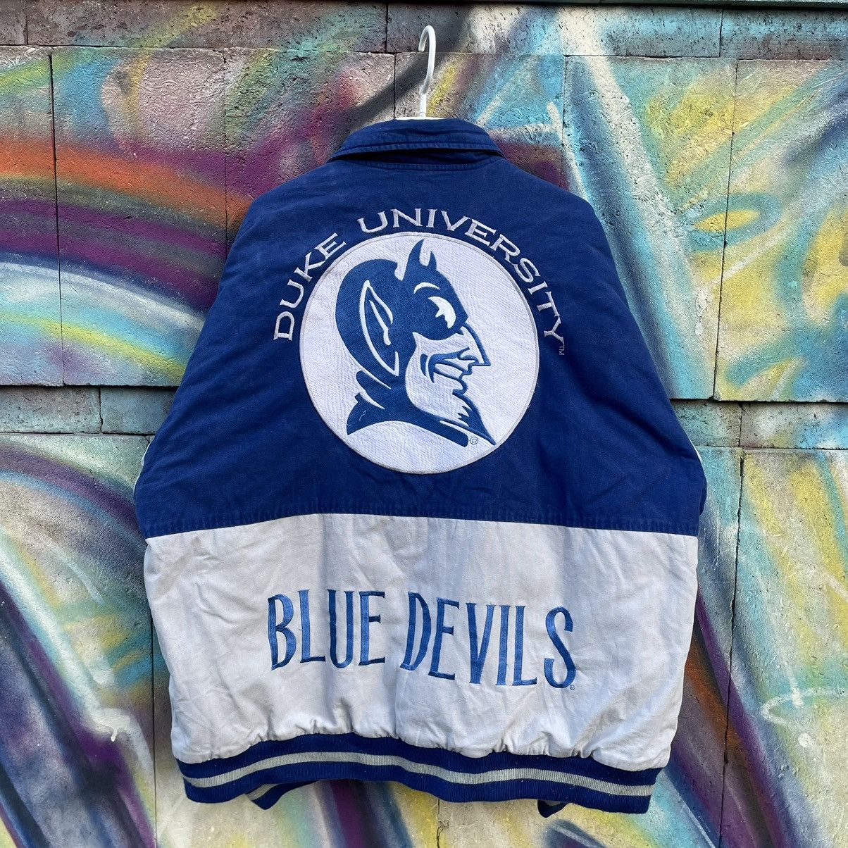 Japanese Brand × Vintage Vintage 90’s Blue Devils University Bomber Size US XL / EU 56 / 4 - 1 Thumbnail