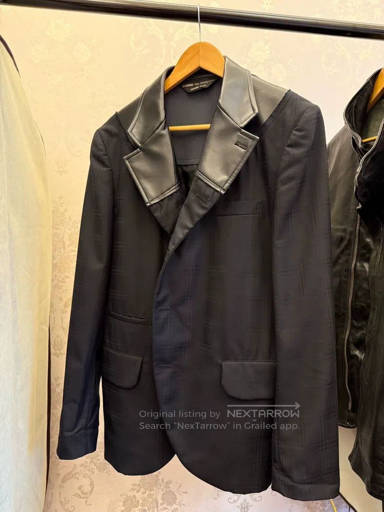 Comme Des Garcons Leather Jackets