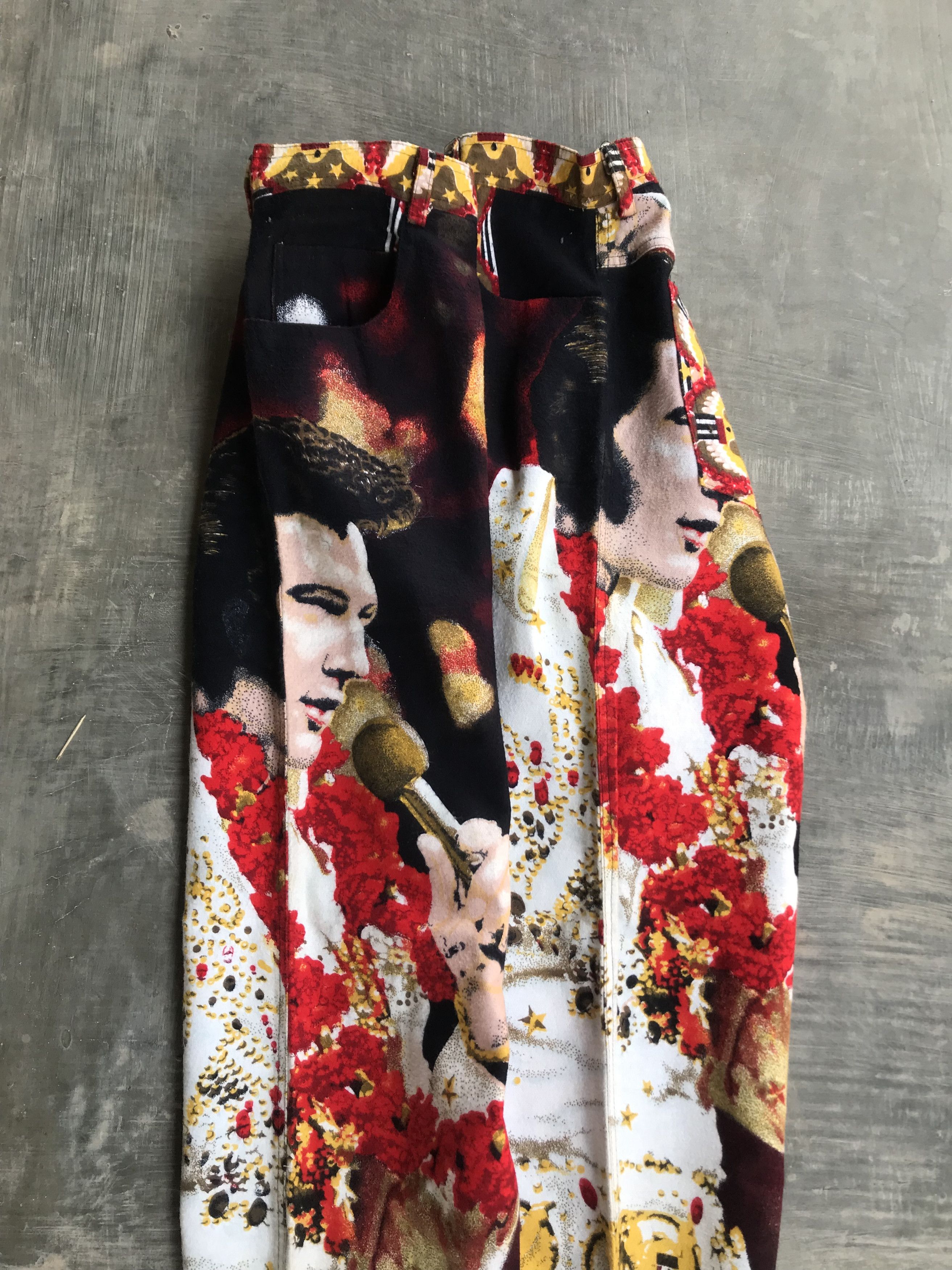 Tripp NYC Tripp NYC Elvis Presley Full Print Pants Size US 33 - 5 Thumbnail
