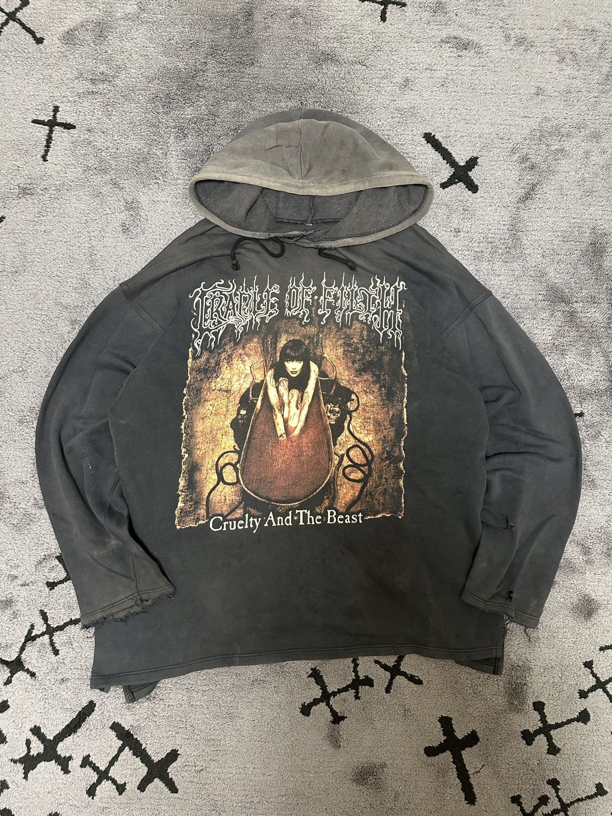 Vintage Cradle of Filth - Cruelty And The Beast Hoodie Size US XL / EU 56 / 4 - 2 Thumbnail
