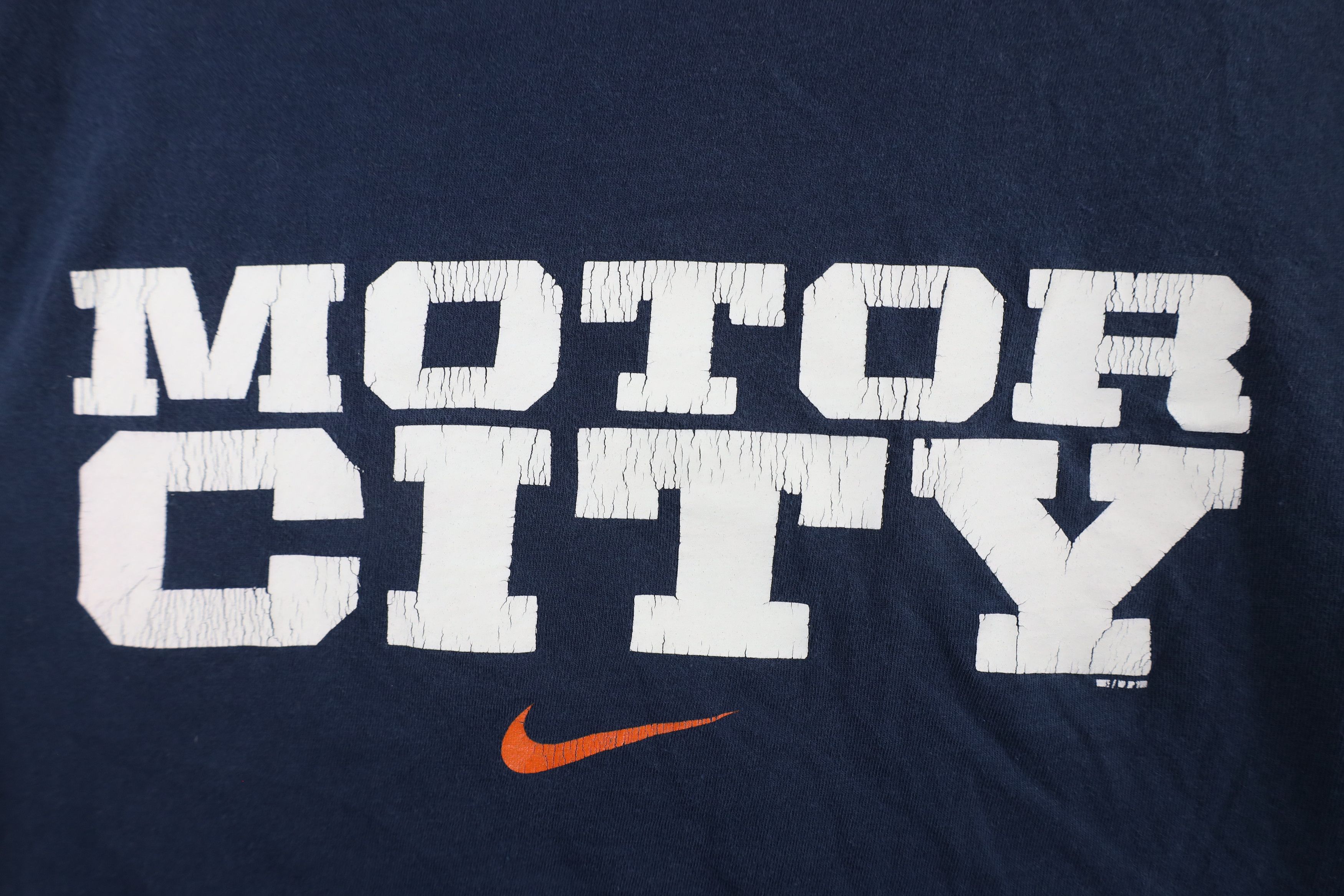 Nike × Vintage Y2K Nike Detroit Tigers Baseball Motor City T-Shirt Size M / US 6-8 / IT 42-44 - 4 Thumbnail