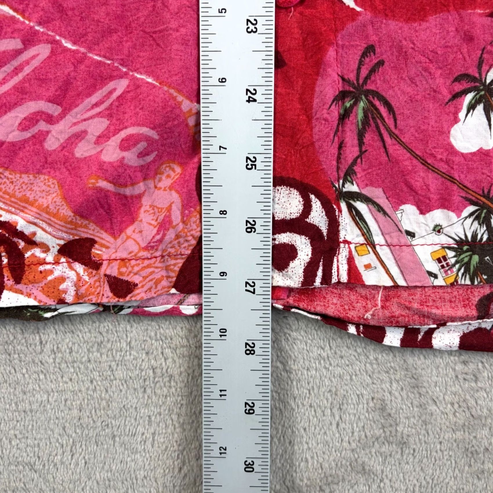 Jams World VINTAGE JAMS WORLD Royal Hawaiian Hotel AOP Men Medium Aloha Red Rayon Floral Button-Up Shirt Mens Red Floral Pattern Hawaii Size US M / EU 48-50 / 2 - 7 Thumbnail