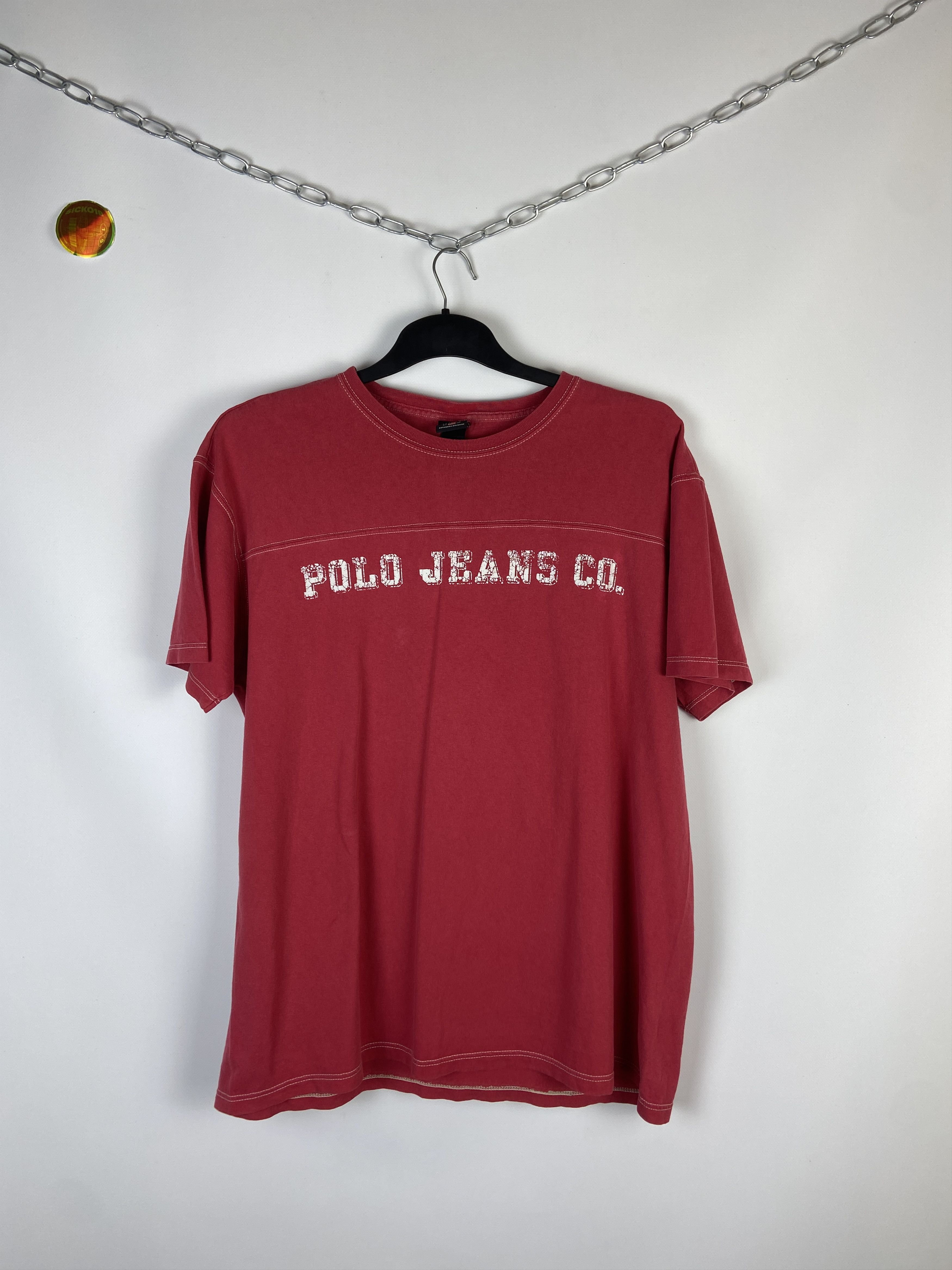 Polo Ralph Lauren Vintage Polo Jeans Co T Shirt Mens Size US L / EU 52-54 / 3 - 1 Thumbnail