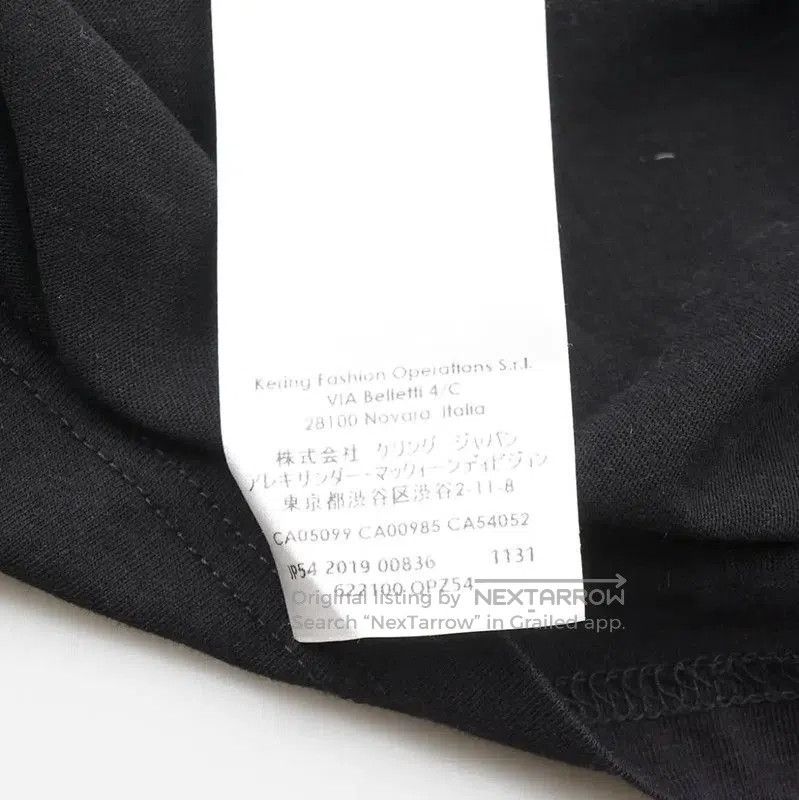 Alexander McQueen Alexander McQueen Skull Print Black T-shirt . Size US XL / EU 56 / 4 - 7 Thumbnail