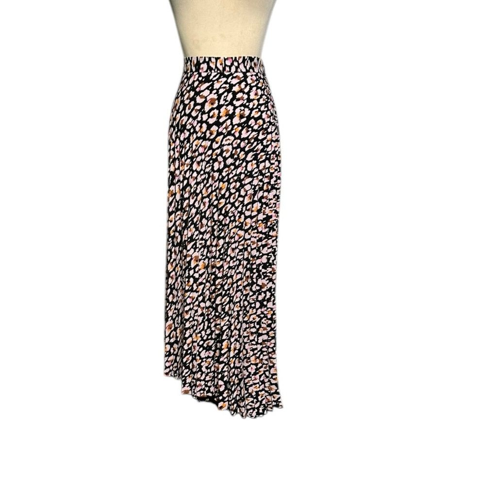Sanctuary Sanctuary black cream floral pleated midi skirt size large Size 30" / US 8 / IT 44 - 12 Thumbnail