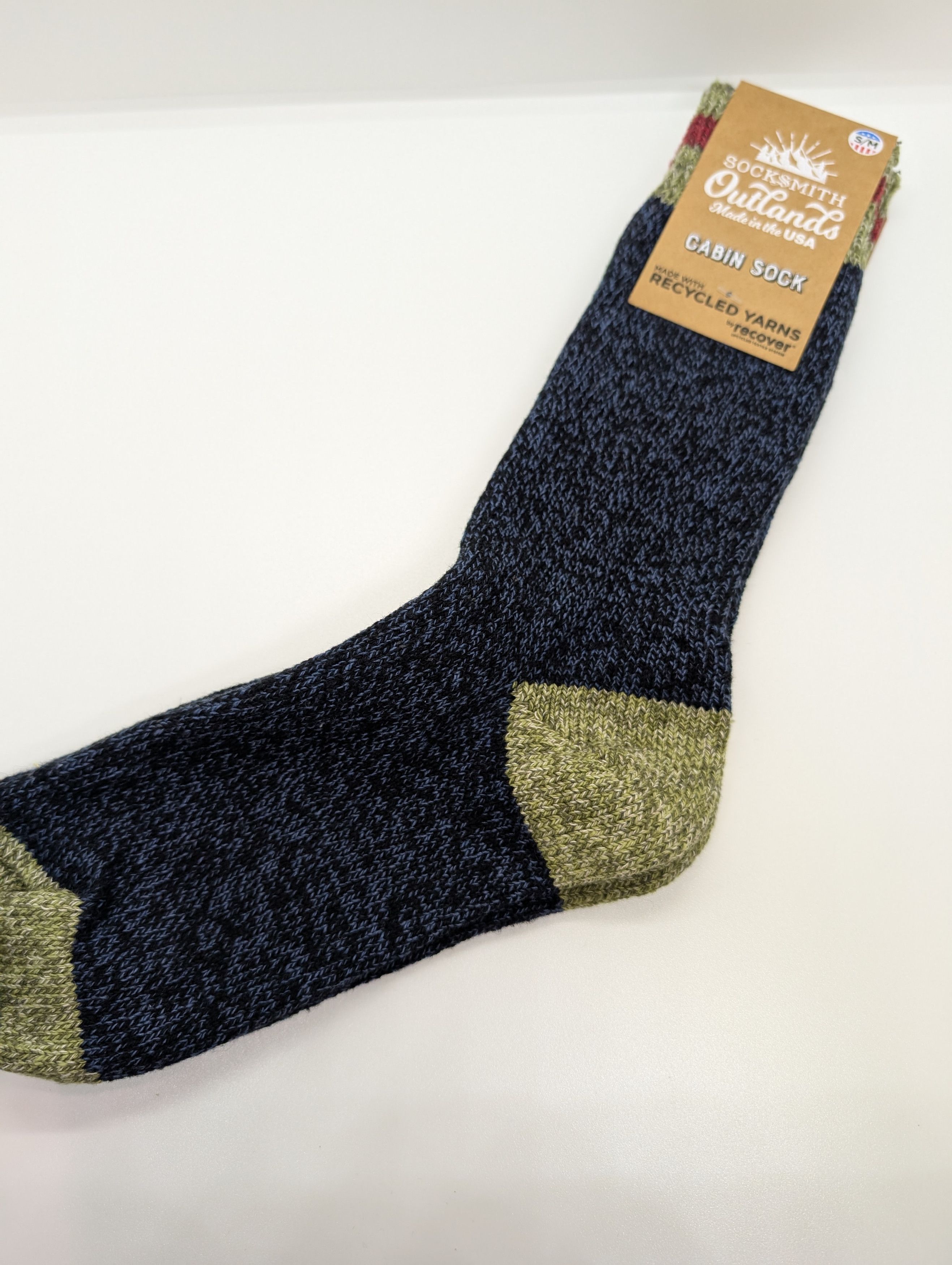 Other Socksmith – Yellowstone - Recycled Wool Blend Socks - Medium Size ONE SIZE - 2 Thumbnail