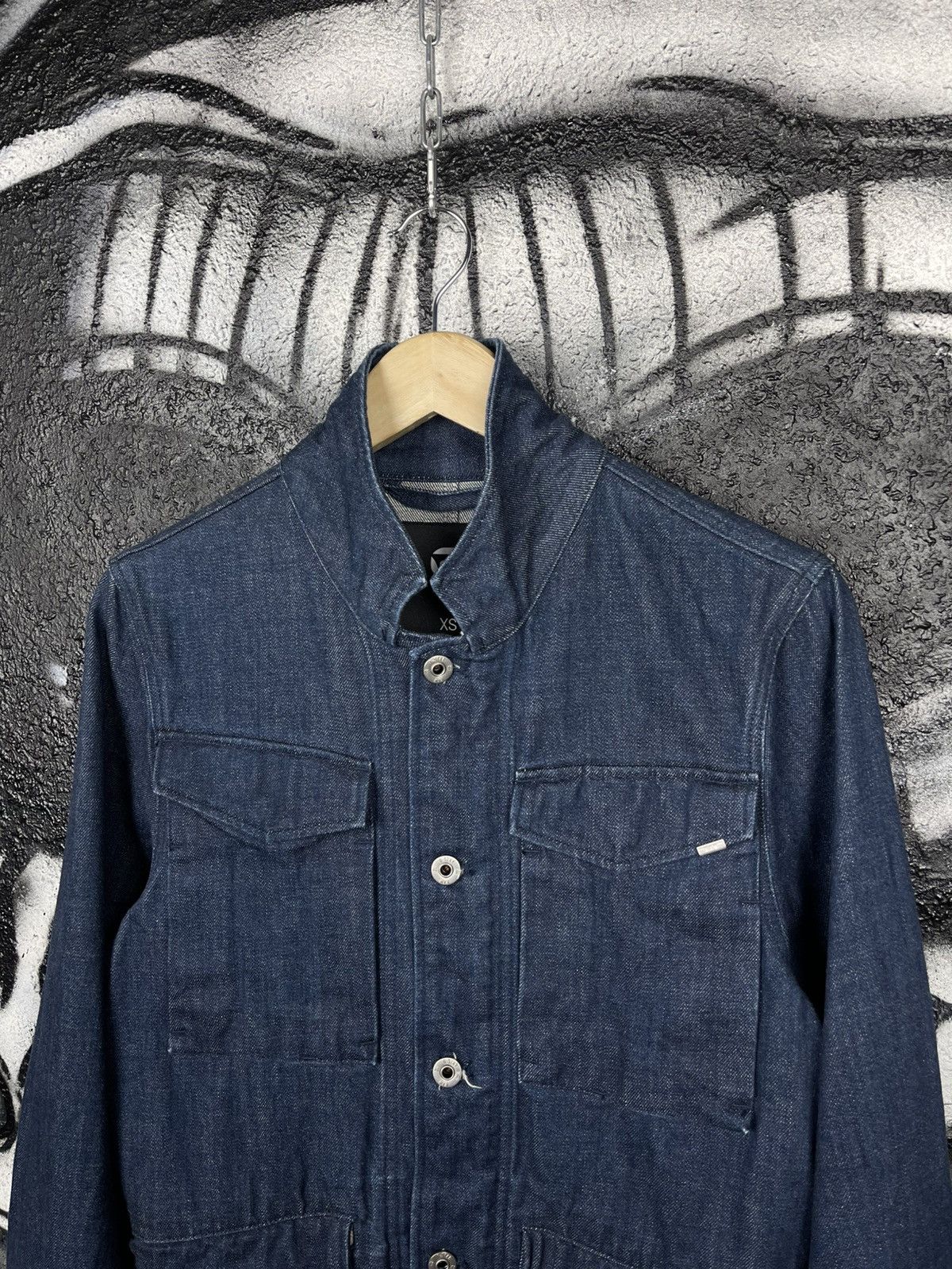 G-Star G Star RAW Denim Vodan Worker Blazer Men’s Size XS Size US XS / EU 42 / 0 - 3 Thumbnail
