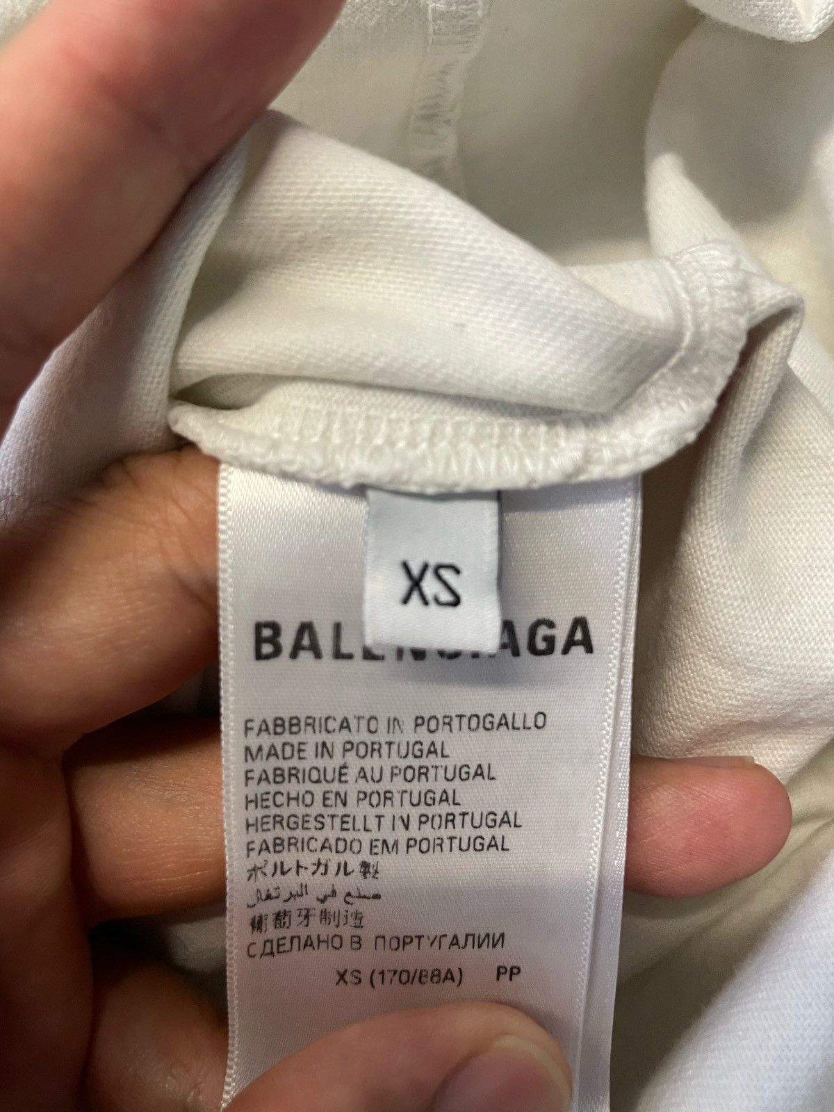 Balenciaga Baleciaga SS23 Scissors Destroy Short-Sleeves Tee Size US XS / EU 42 / 0 - 11 Thumbnail
