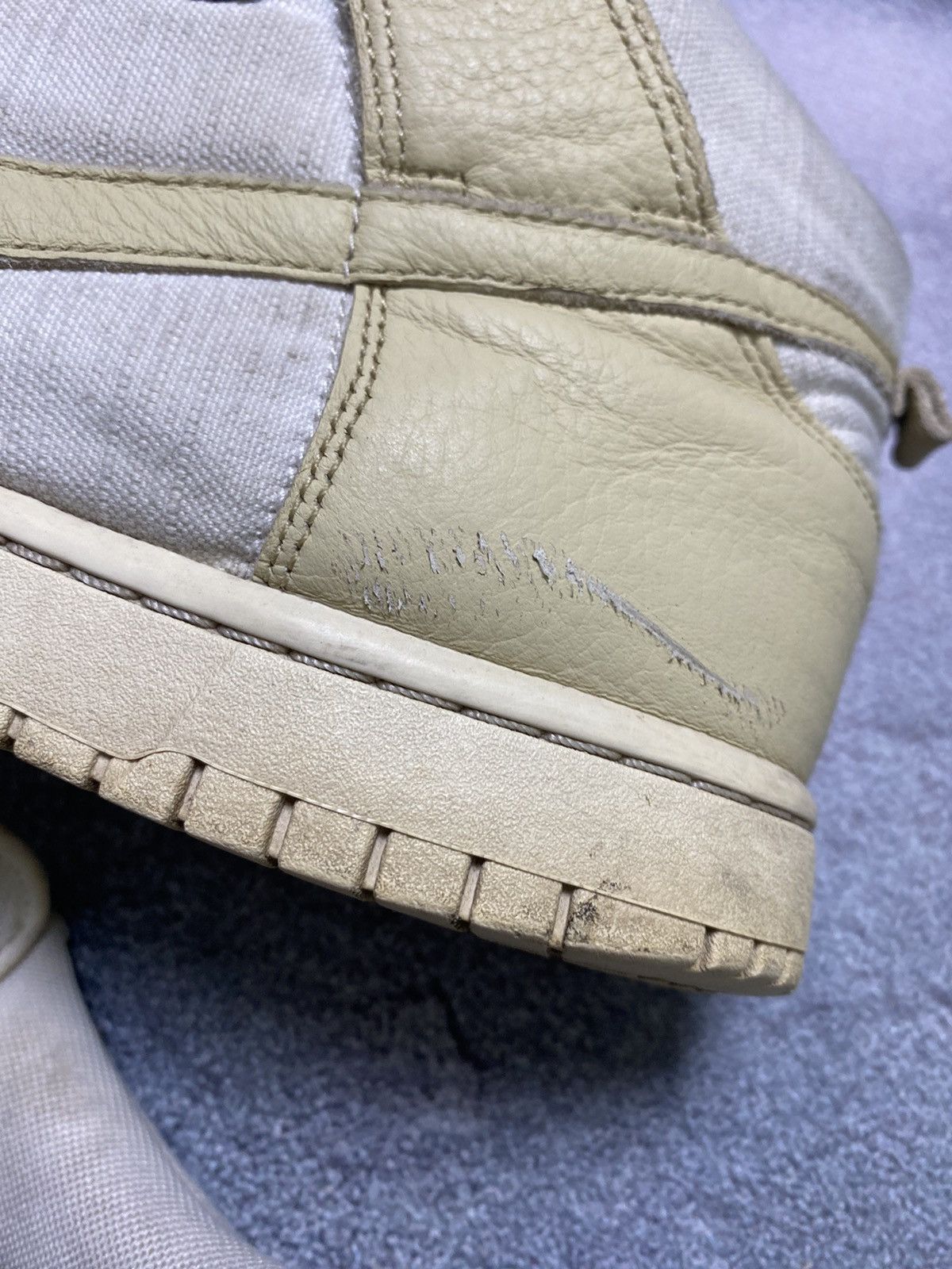 Nike × Vintage Nike Dunk High Lx Team Gold Size US 10 / EU 43 - 5 Thumbnail