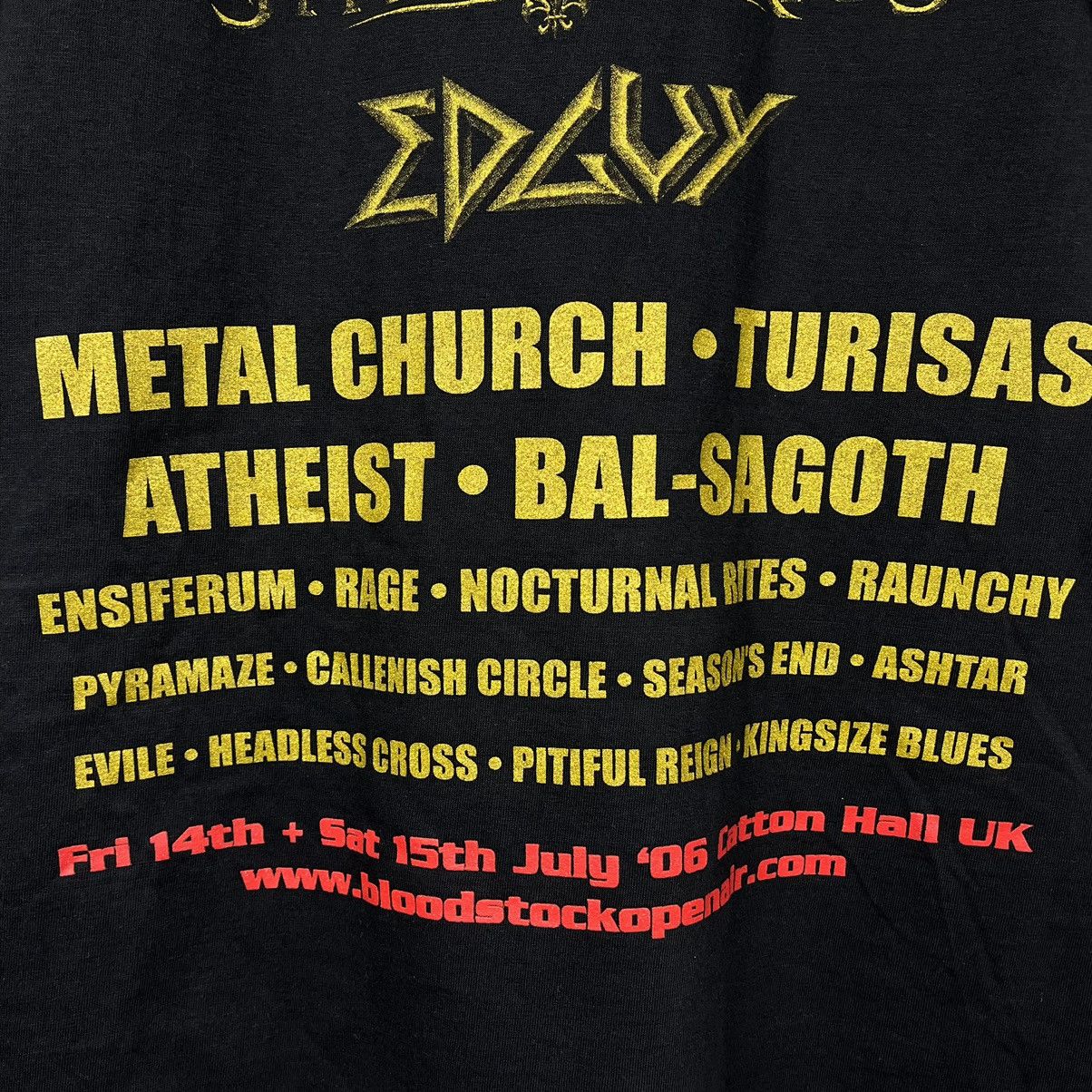 Band Tees Vintage BOA Bloodstock Open Air metal fest rock tee 90’s Size US M / EU 48-50 / 2 - 9 Thumbnail