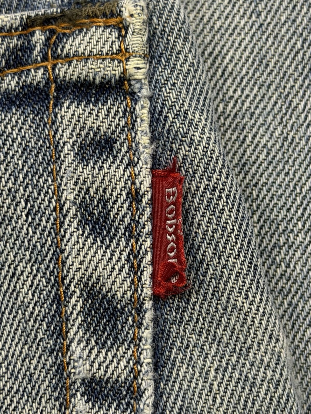 Japanese Brand Vintage 90s Bobson Lot 512 Denim Jeans Made in Japan | W34 Size US 34 / EU 50 - 10 Thumbnail