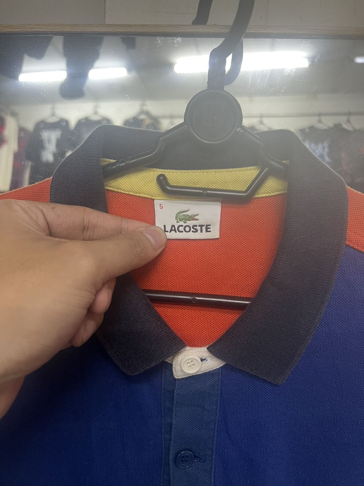 Lacoste Authentic Polo Lacoste Colorblock Polo Shirt – Size 5 Size US L / EU 52-54 / 3 - 6 Thumbnail