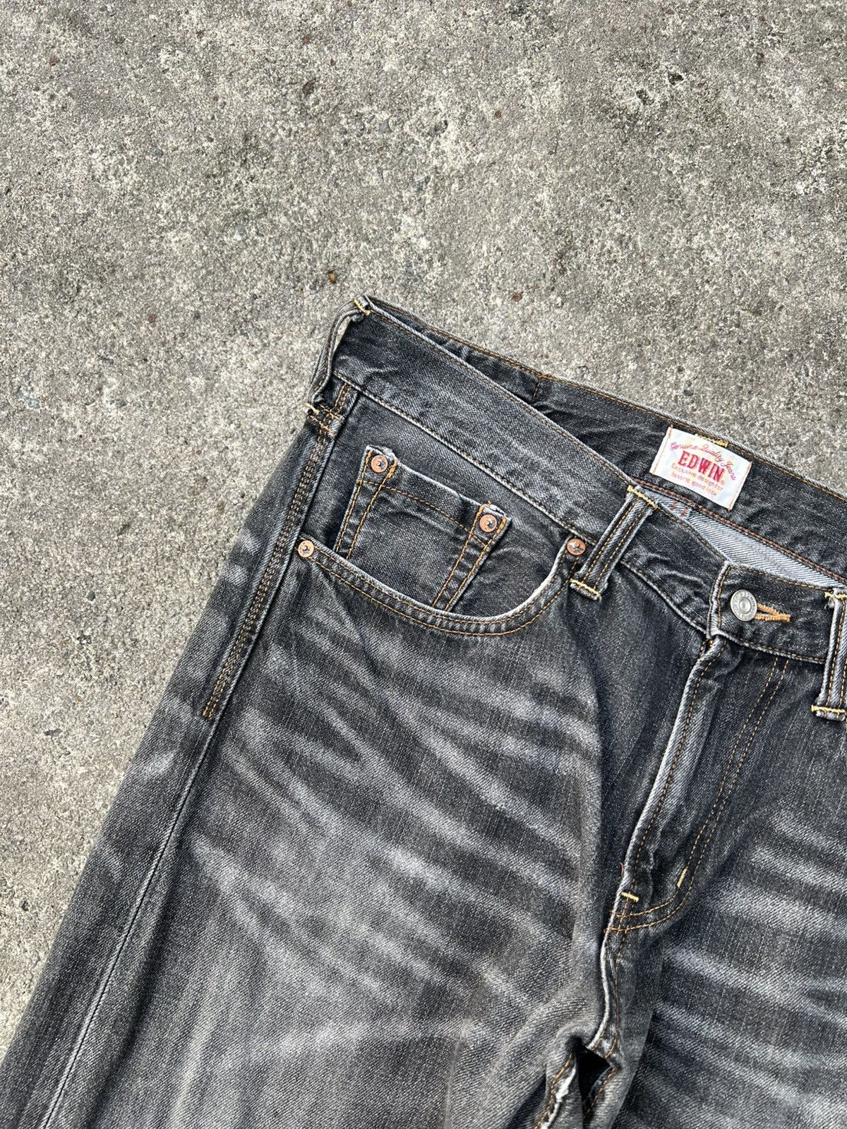 Edwin Edwin Exclusive Vintage Mud Wash Jean Size US 35 - 16 Thumbnail