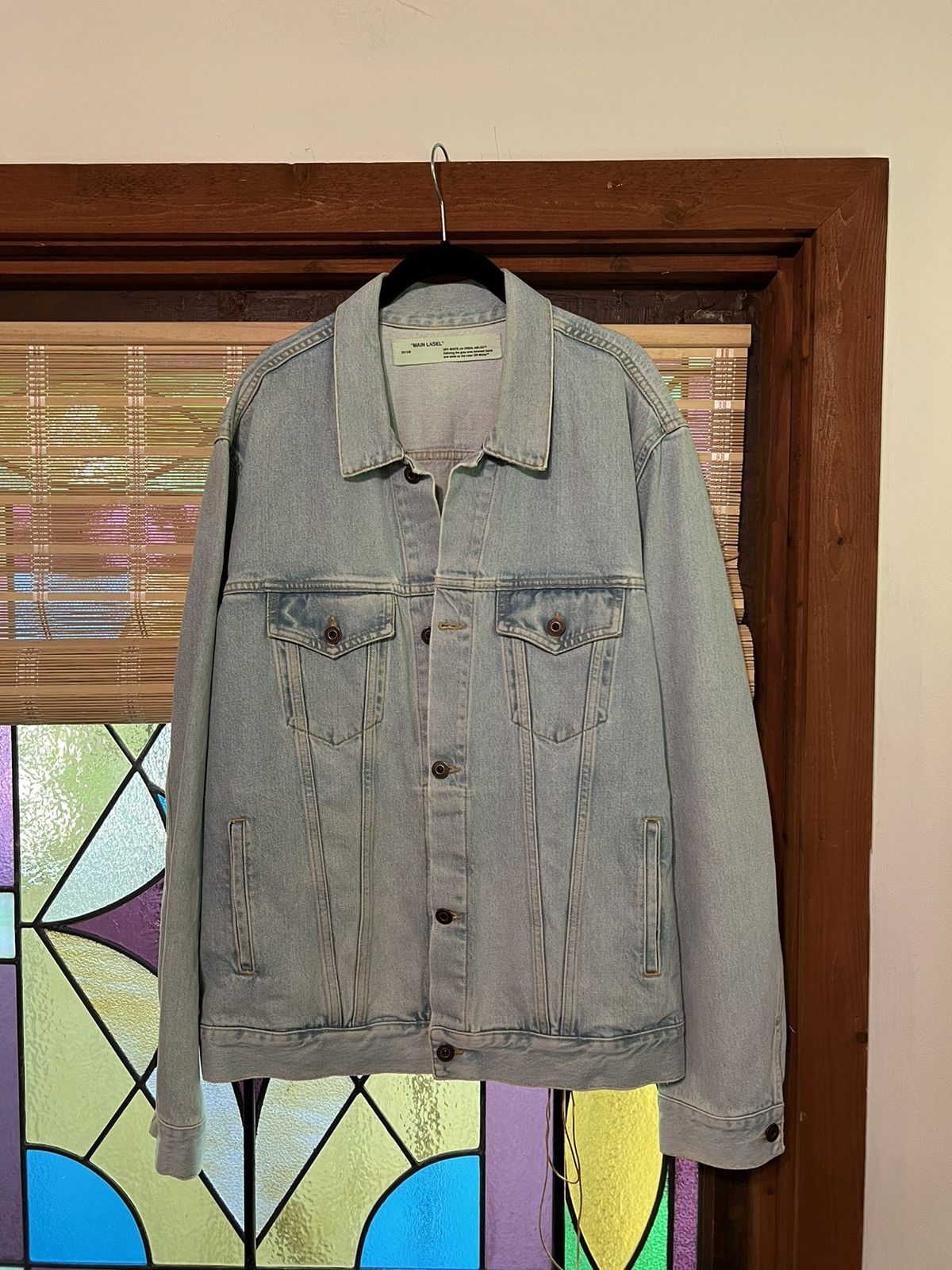 Off-White Not real denim jacket Size US XL / EU 56 / 4 - 1 Thumbnail