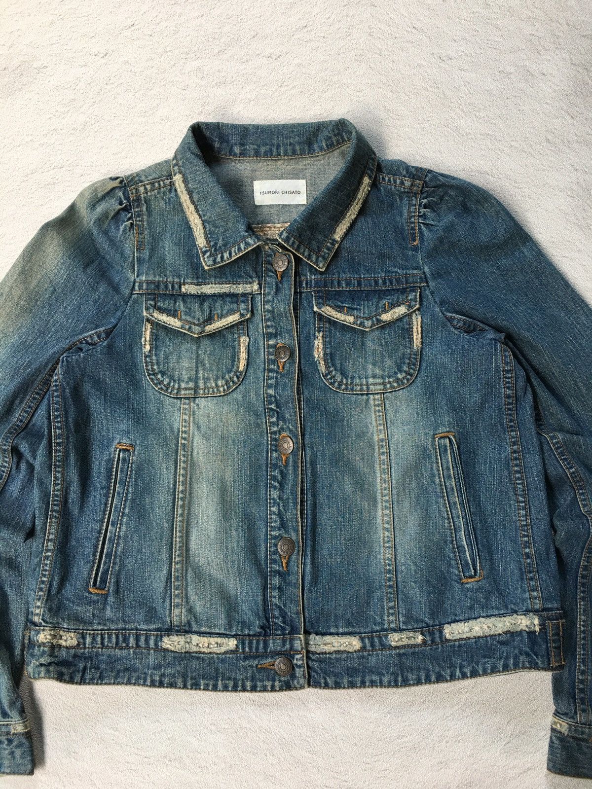 Issey Miyake Issey Miyake Tsumori chisato Denim jacket Size M / US 6-8 / IT 42-44 - 2 Thumbnail