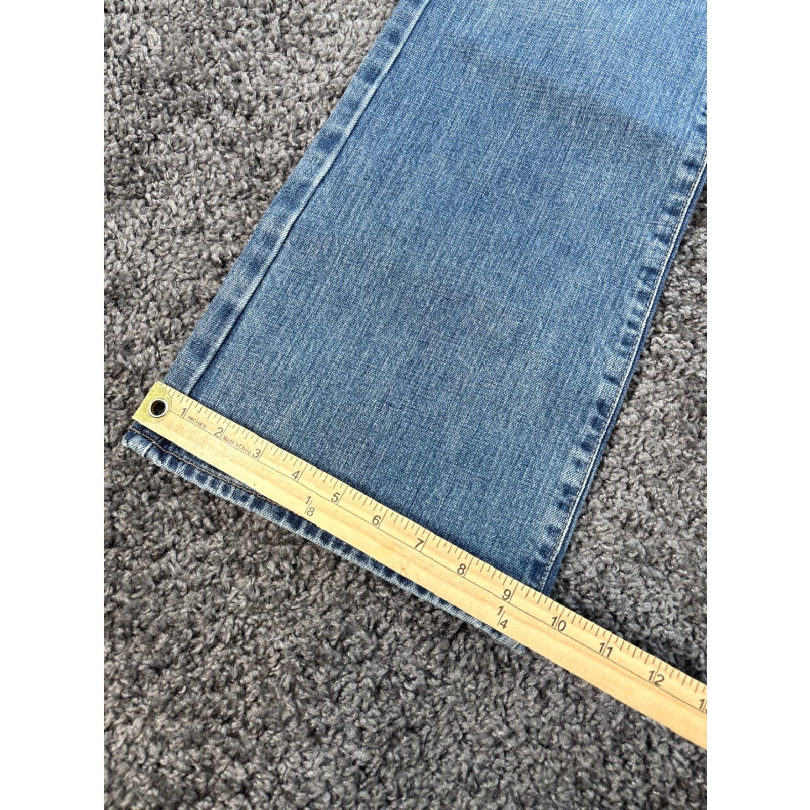 Gap VTG Gap Sidewinder Jeans Bootcut 33x31 Blue 90s Retro Rock Womens Jeans Size 24" / US 00 / IT 34 - 3 Thumbnail
