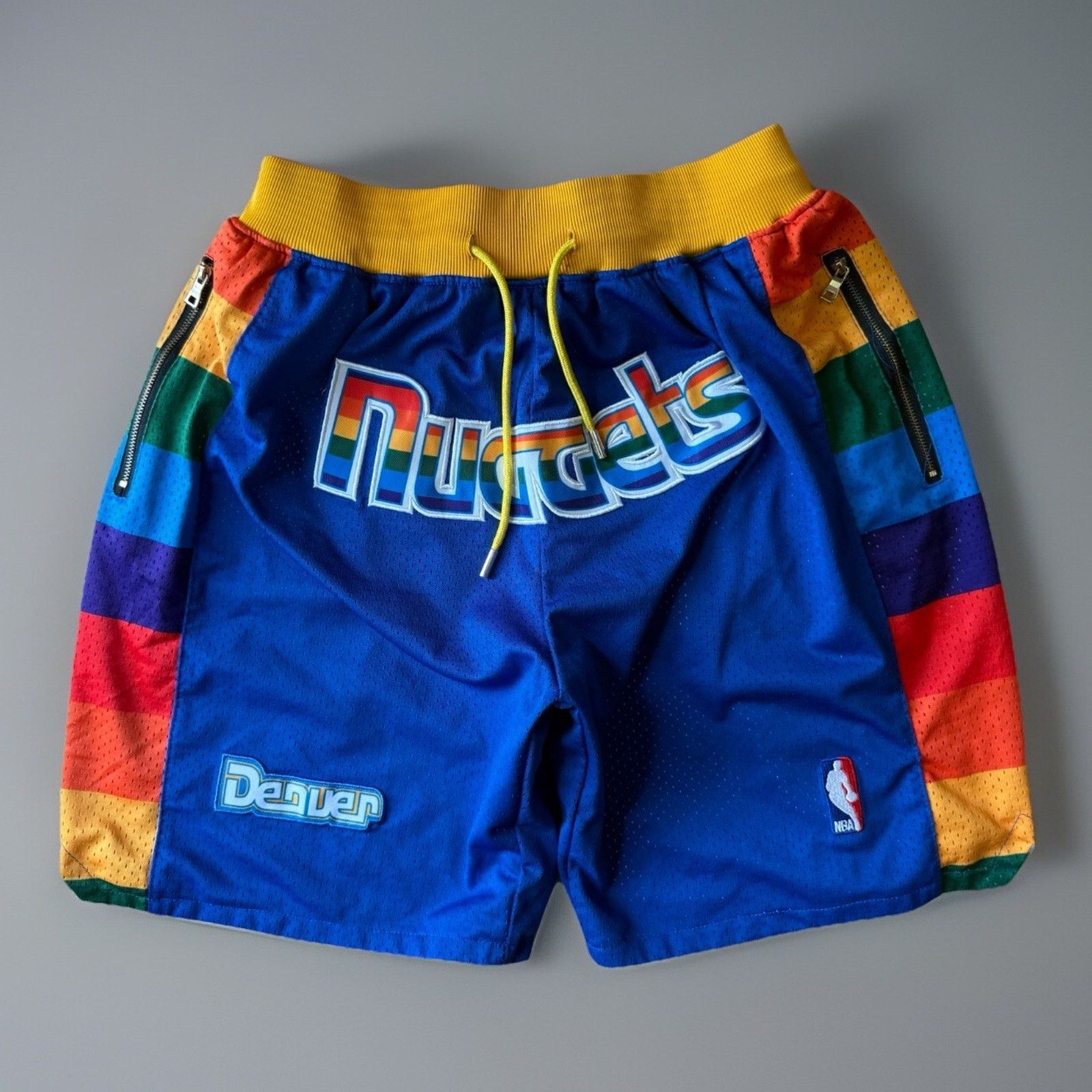 Just Don Denver Nuggets Shorts Large Blue Just Don NBA Basketball Size US 26 / EU 42 - 1 Thumbnail