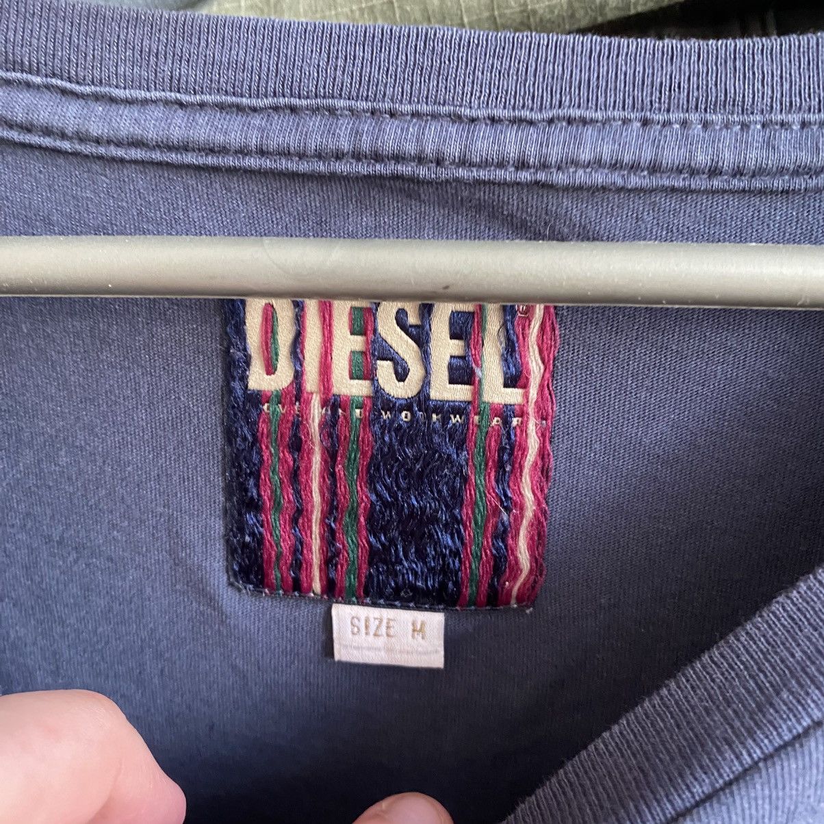 Diesel Luxury Diesel Big Graphic Logo y2k designer streetwear tee Size US M / EU 48-50 / 2 - 3 Thumbnail