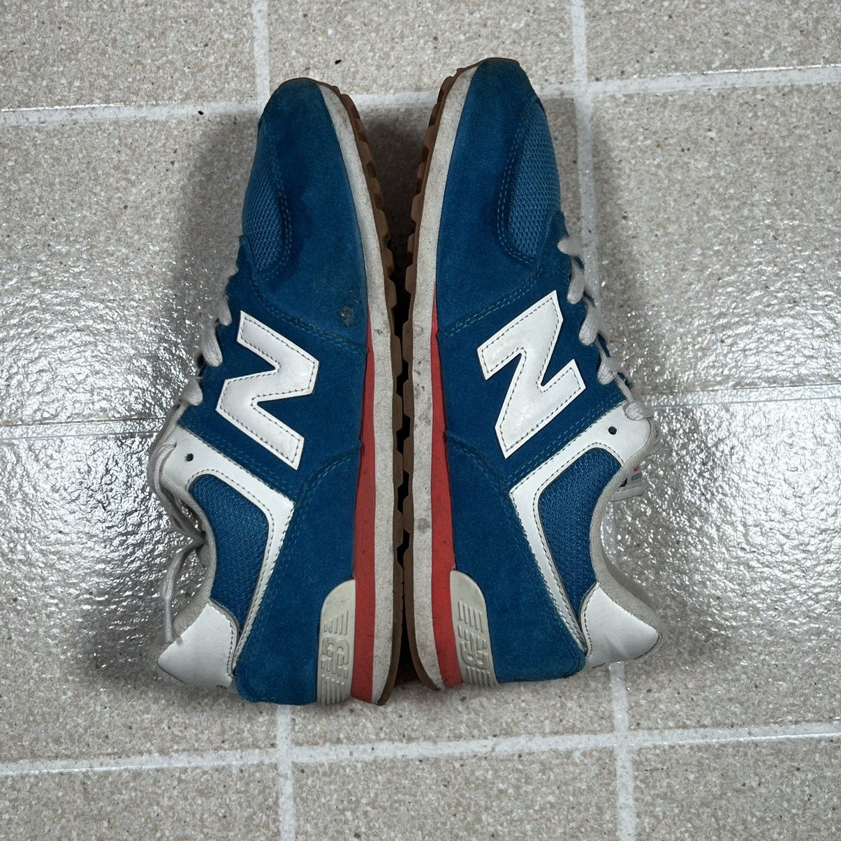 New Balance New Balance 574 Rainbow Pack Natural Indigo Sneakers Mens Size US 7 / EU 40 - 6 Thumbnail