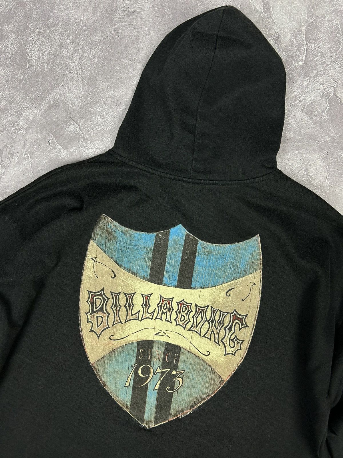 Billabong × Vintage Billabong Black Logo Vintage Hoodie Sz XL 90s y2k Size US XL / EU 56 / 4 - 3 Thumbnail