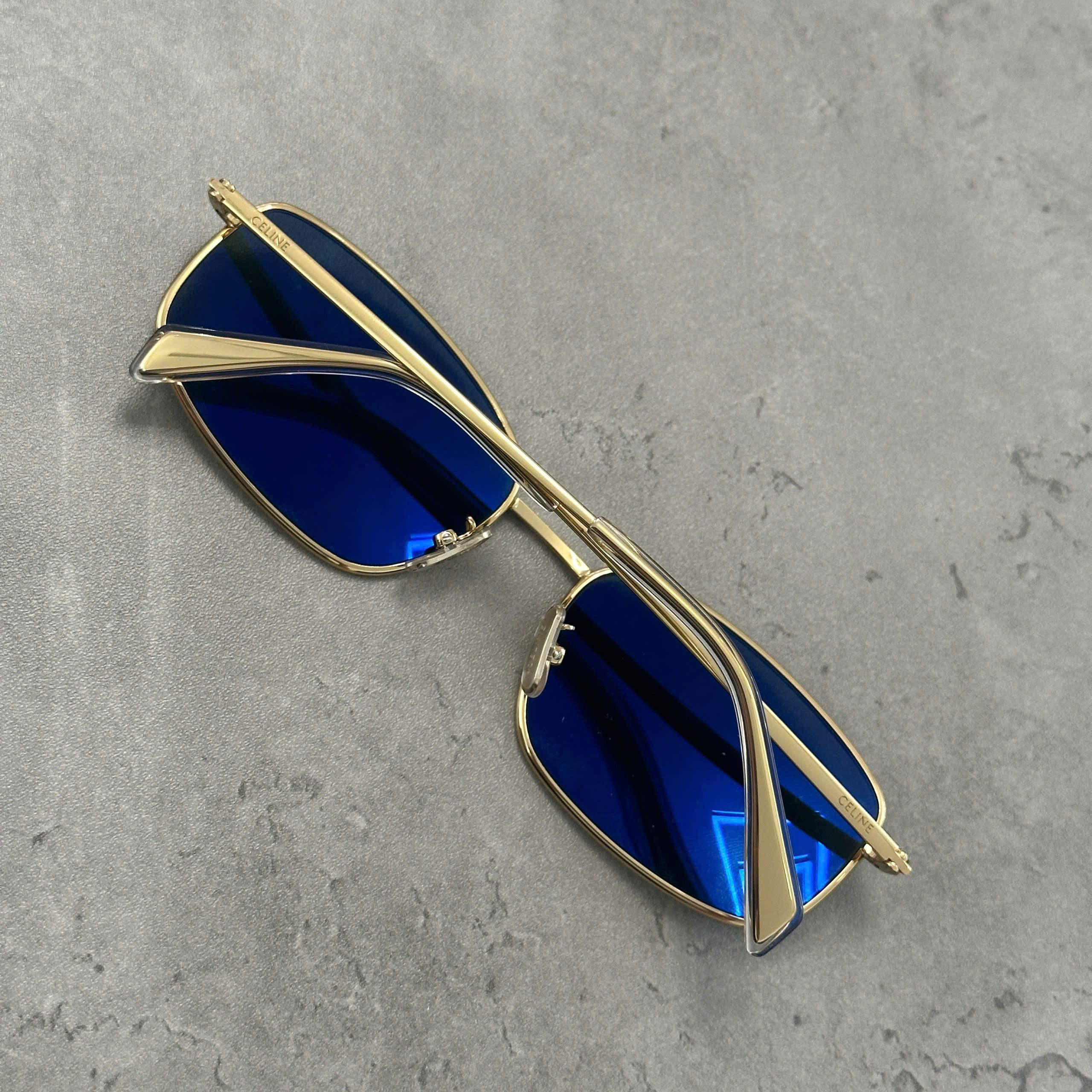Celine CELINE CL40285U 30N Sunglasses GOLD Size ONE SIZE - 3 Thumbnail