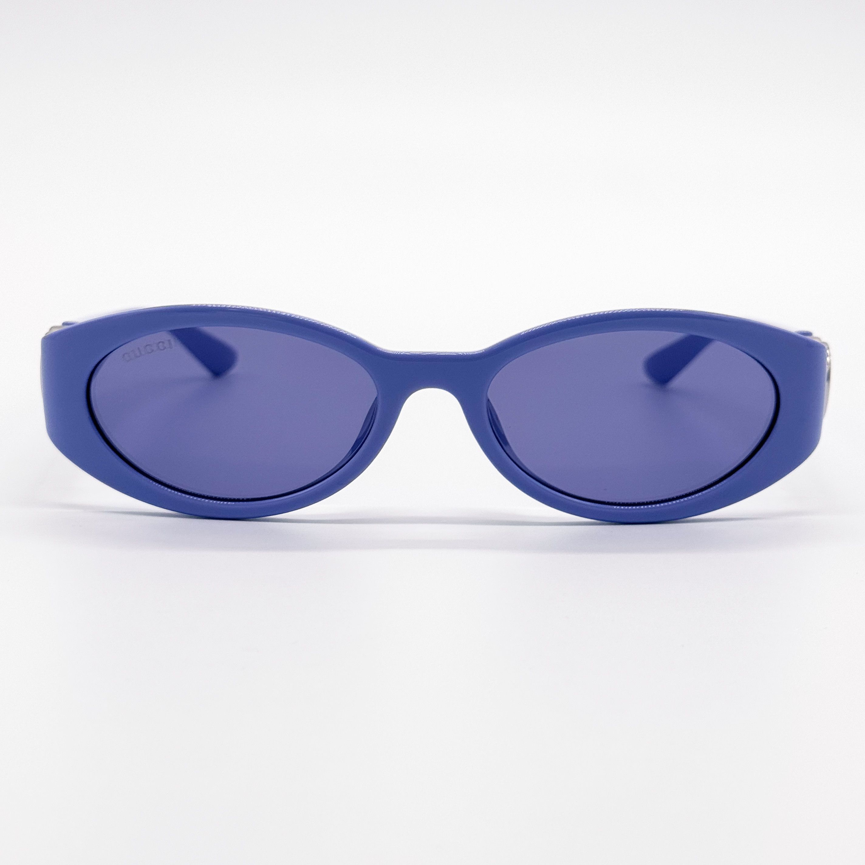 Gucci NEW GUCCI SUNGLASSES WOMEN OVAL PURPLE GUCCI GG1662SA 003 Size ONE SIZE - 4 Thumbnail