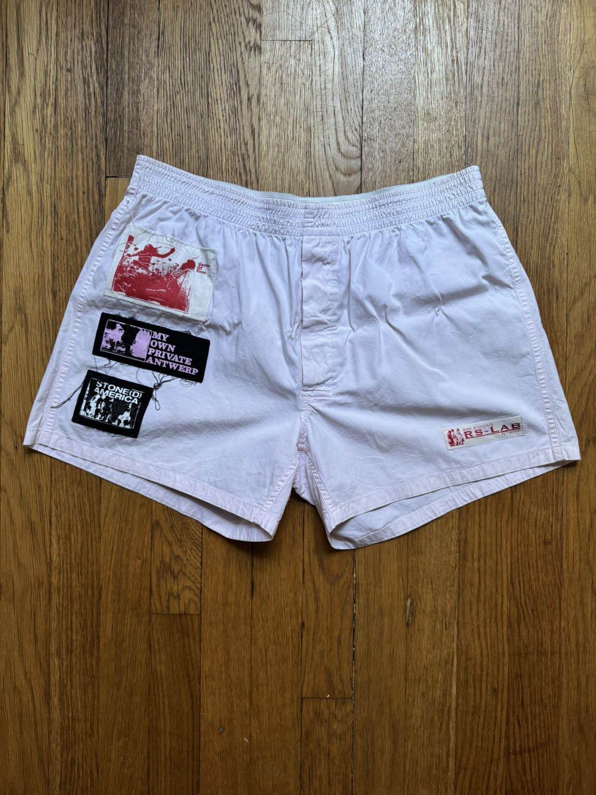 raf shimons 23SSパンツ　白 Raf Simons 23SS ワイドスウェットパンツ ラフシモンズ - メルカリ