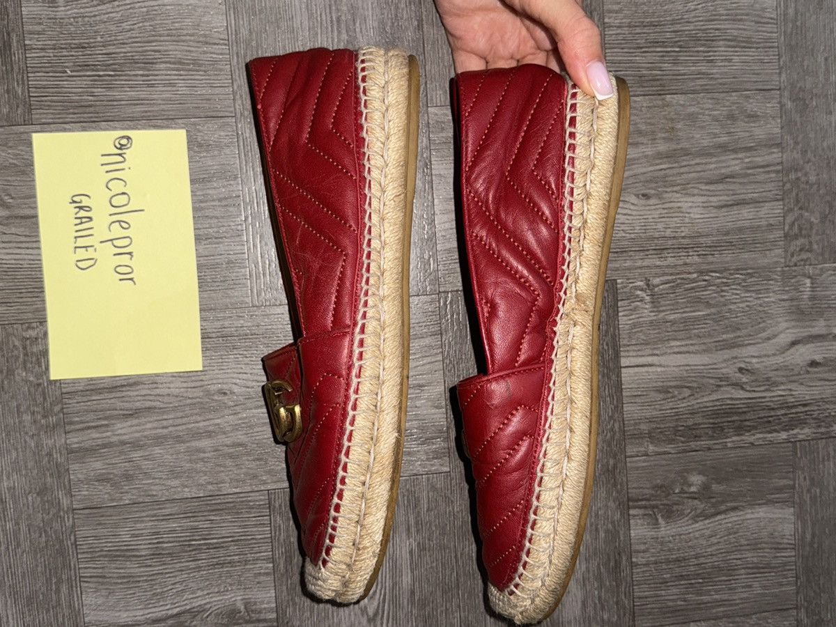 Gucci GUCCI Marmont Espadrilles Womens 39/9 US Size US 9 / IT 39 - 3 Thumbnail