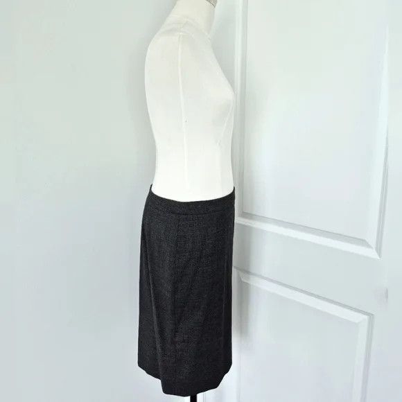 Hugo Boss Vimena Virgin Wool Skirt Classic Party Spring Summer Work Size 30" / US 8 / IT 44 - 6 Thumbnail