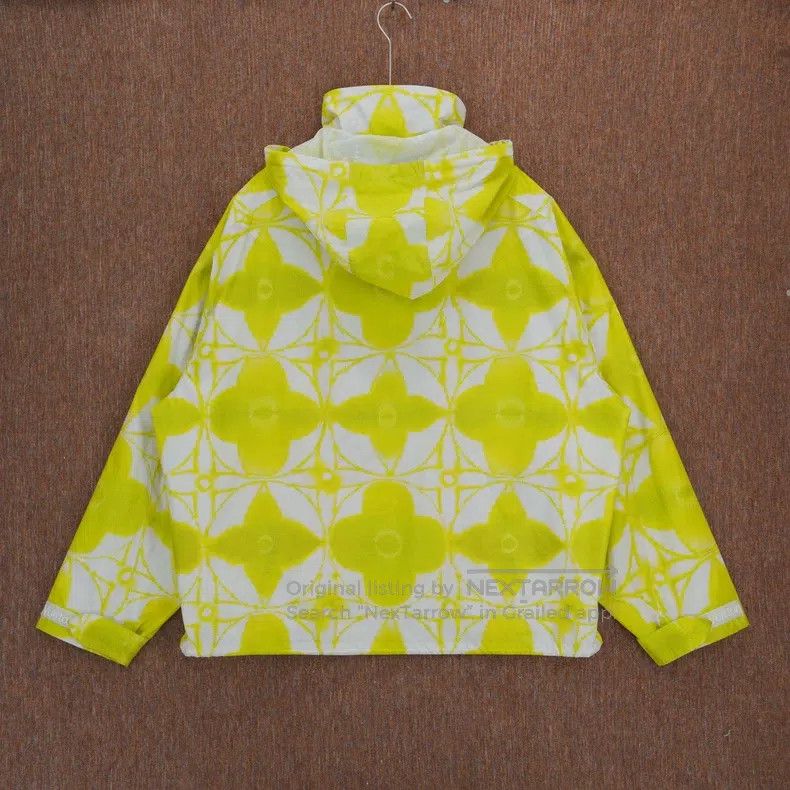 Louis Vuitton Louis Vuitton 2023ss Lemon Yellow Tri-flowered Trouser Jac Size US XL / EU 56 / 4 - 2 Thumbnail