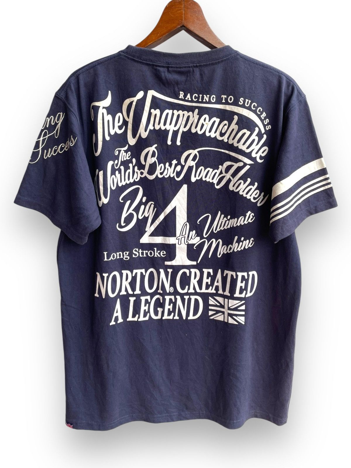 Norton × Vintage Norton England Brooklands Road Special Tee Size US L / EU 52-54 / 3 - 1 Thumbnail
