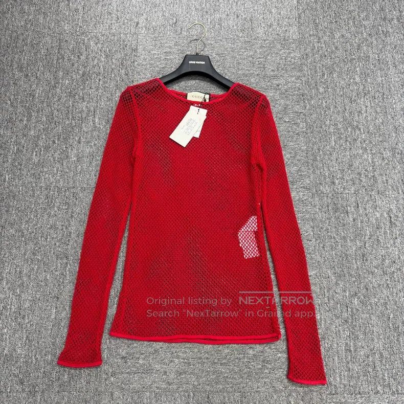 Gucci Gucci Mesh hollow long sleeves Size US S / EU 44-46 / 1 - 1 Thumbnail