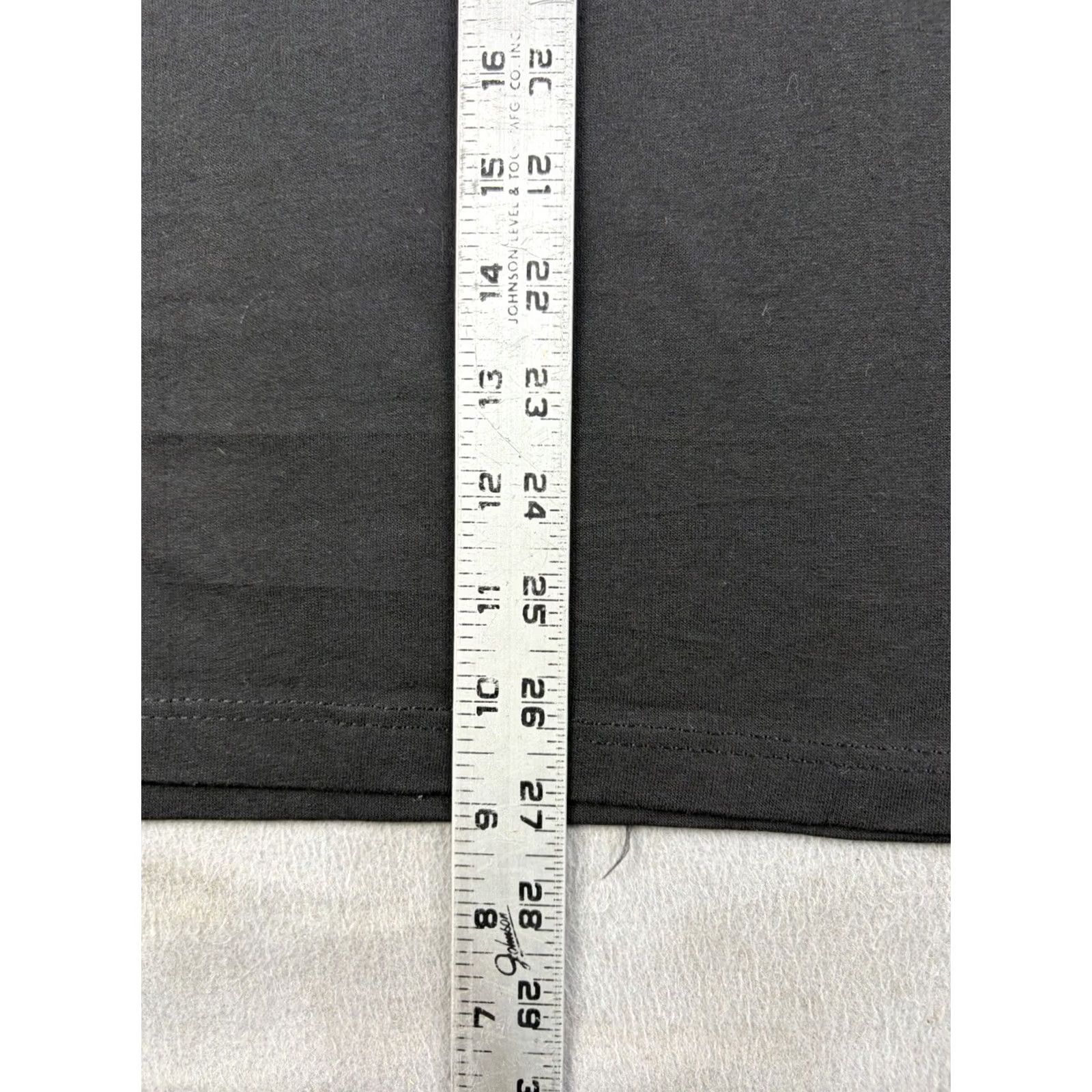 NASA VINTAGE Johnson Space Center T Shirt Men’s L Black NASA 90s USA Made Graphic Print Crew Neck Short Sleeve Mens Size US L / EU 52-54 / 3 - 6 Thumbnail