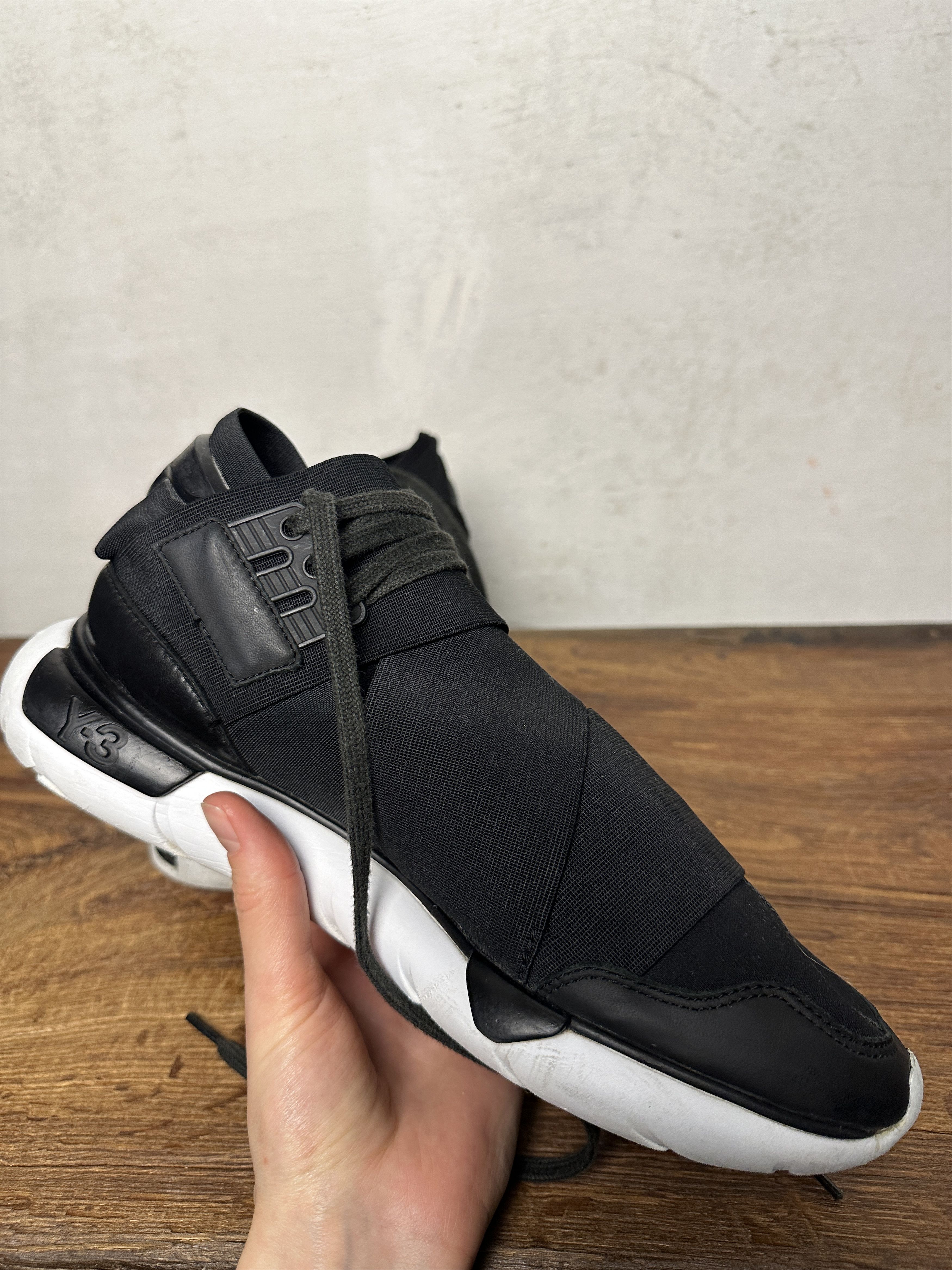 Adidas Y-3 Qasa High Core Black Size US 8 / EU 41 - 9 Thumbnail