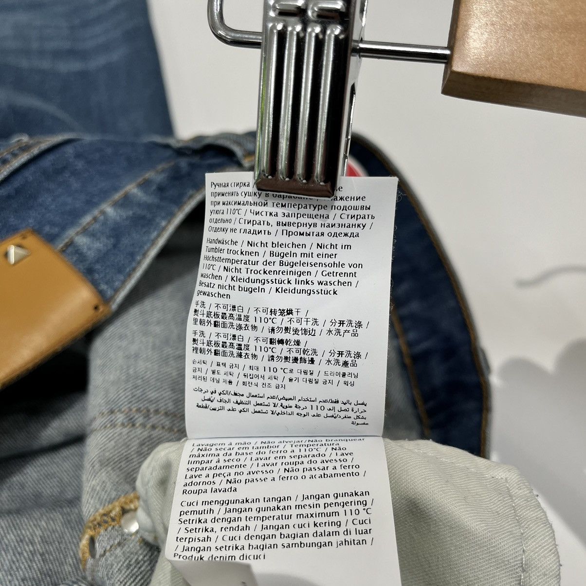 Valentino Valentino Jeans Blue Size US 31 - 9 Thumbnail