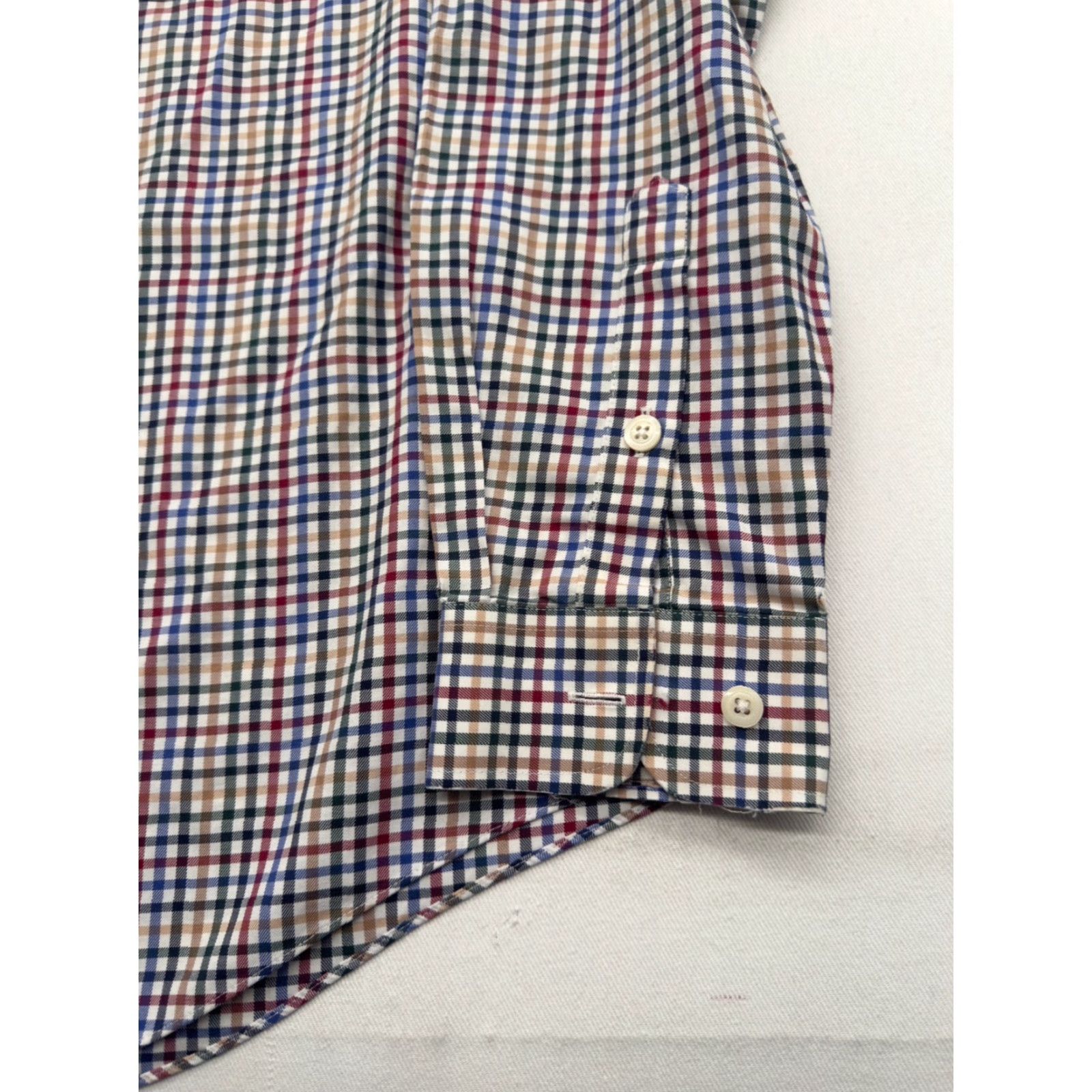 Orvis Orvis Long Sleeve Button-Up Mens XL Check Shirt Trim Fit 100% Cotton Multicolor 2565 Size US XL / EU 56 / 4 - 5 Thumbnail