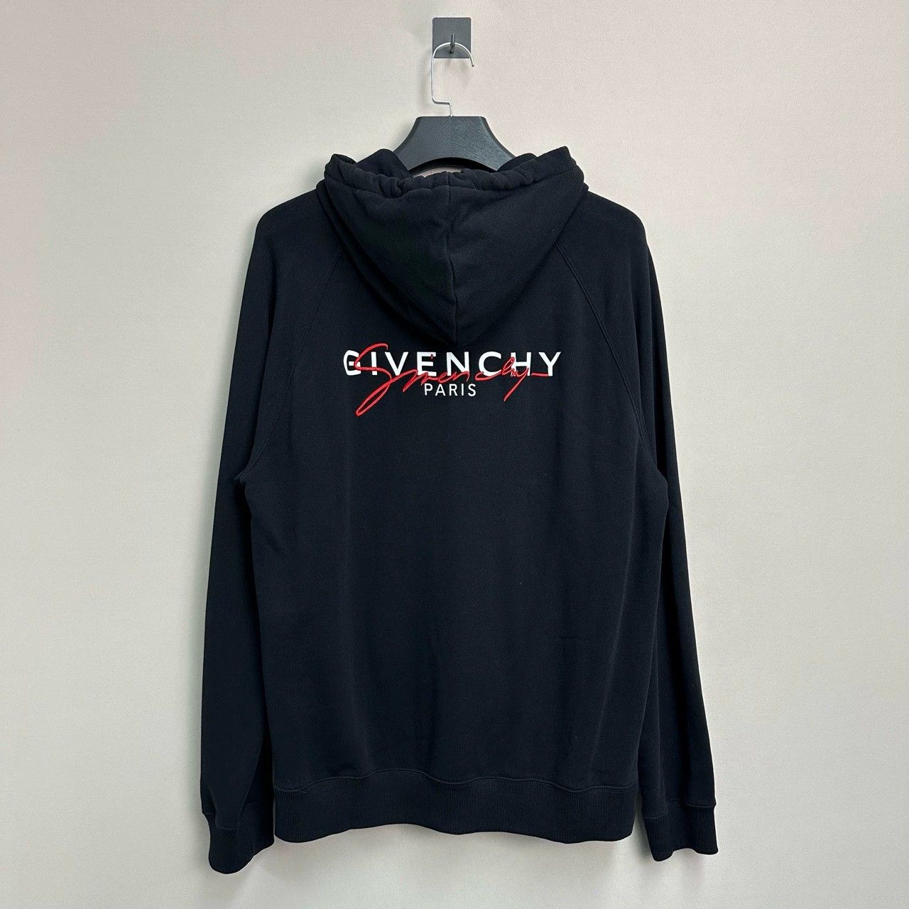 Givenchy givenchy embroidered zip-up hoodie in navy Size US XL / EU 56 / 4 - 1 Thumbnail