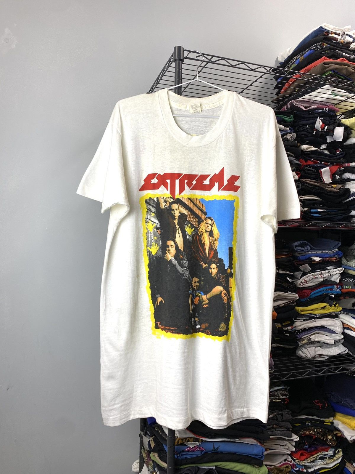 Band Tees × Vintage Rare! Vintage 80-90’s Extreme Band Promo T Shirt Sex Pistols Size US XL / EU 56 / 4 - 1 Thumbnail