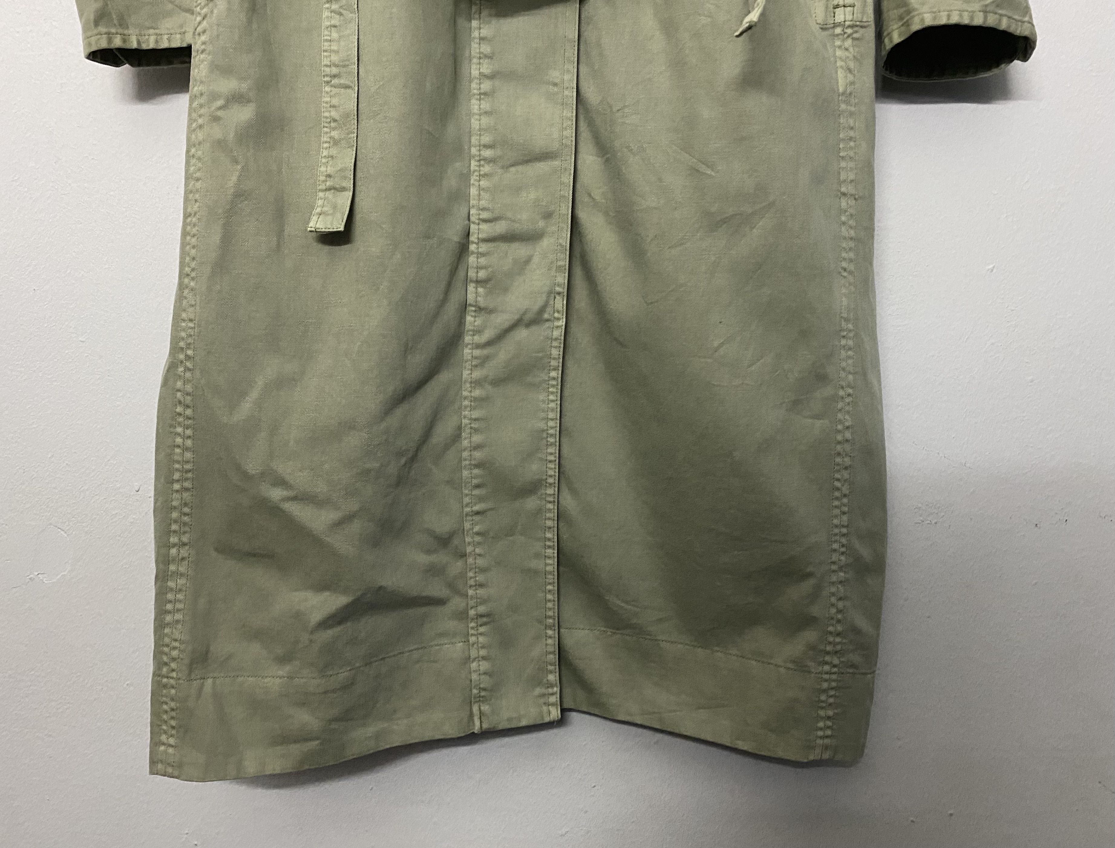 Lemaire × Uniqlo Uniqlo U Christophe Lemaire Green Belted Trench Coat Jacket Size M / US 6-8 / IT 42-44 - 5 Thumbnail