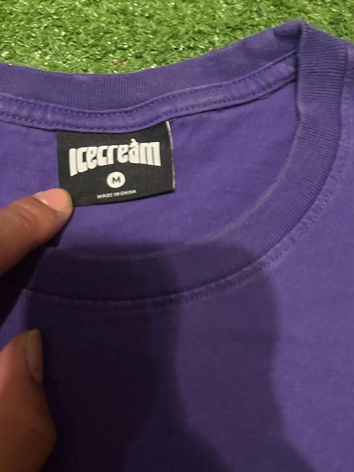 Icecream Icecream Purple Graphic Logo T-Shirt Size ONE SIZE - 4 Thumbnail