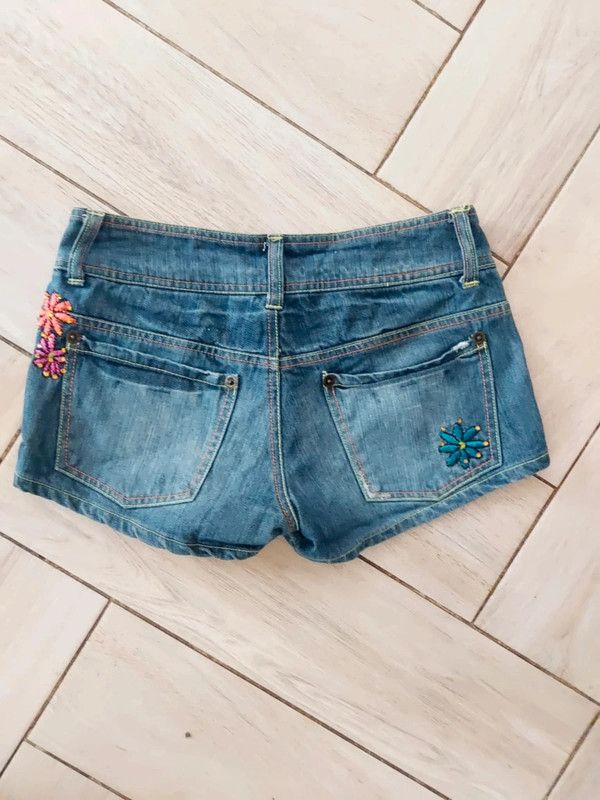 Vintage Vintage mini shorts Size 27" / US 4 / IT 40 - 3 Thumbnail